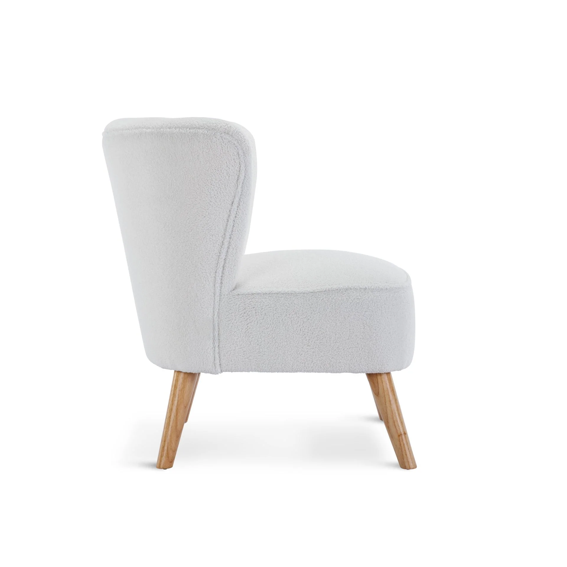 Alice Boucle Occasional Chair - Cream - Image 9