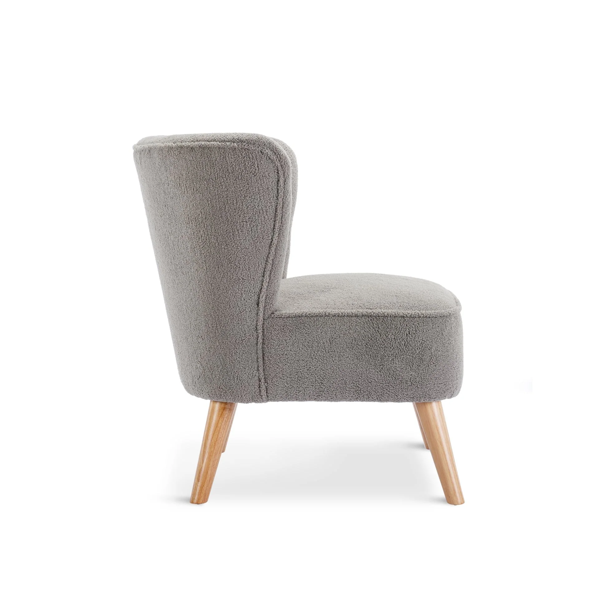 Alice Boucle Occasional Chair - Grey - Image 7