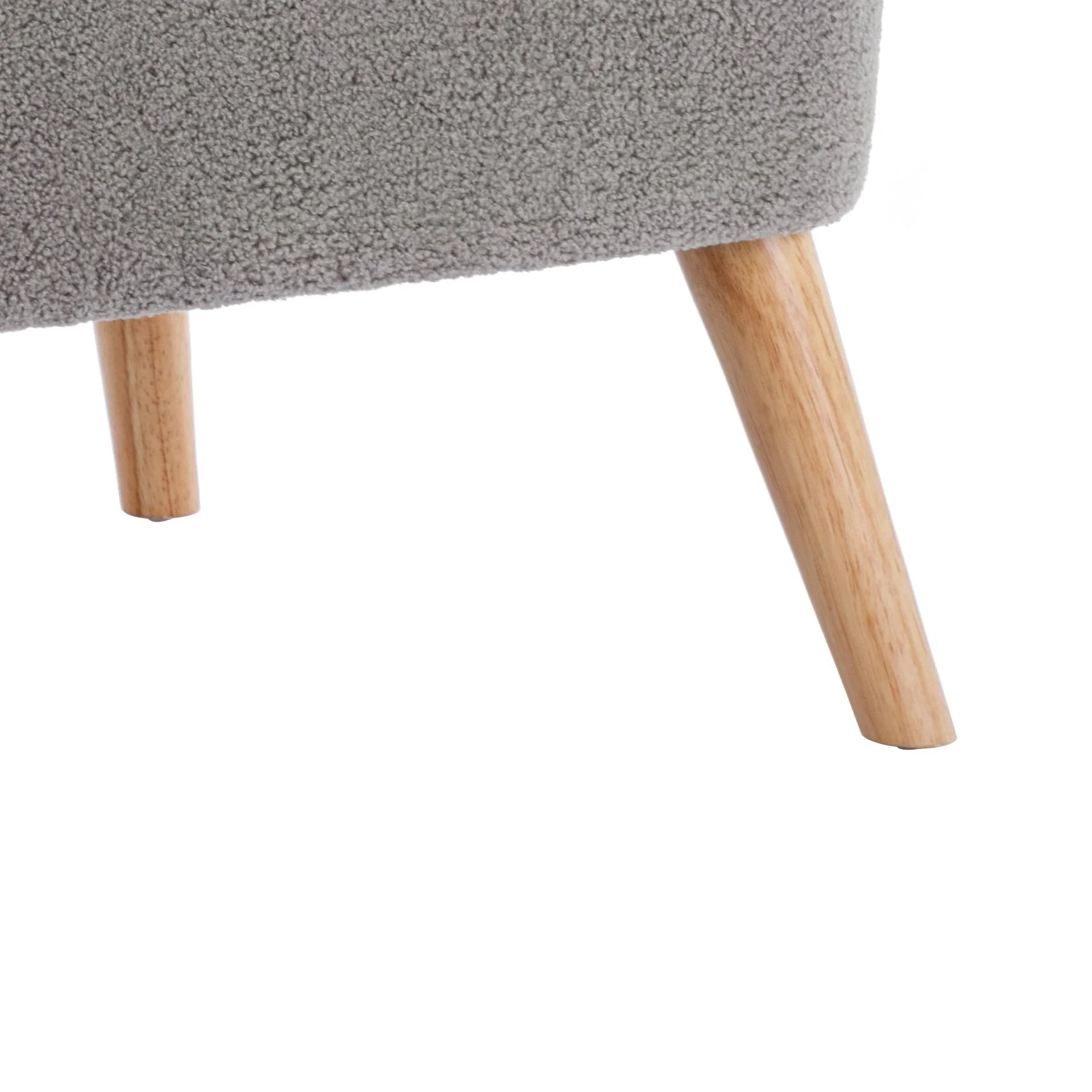 Alice Boucle Occasional Chair - Grey - Image 9