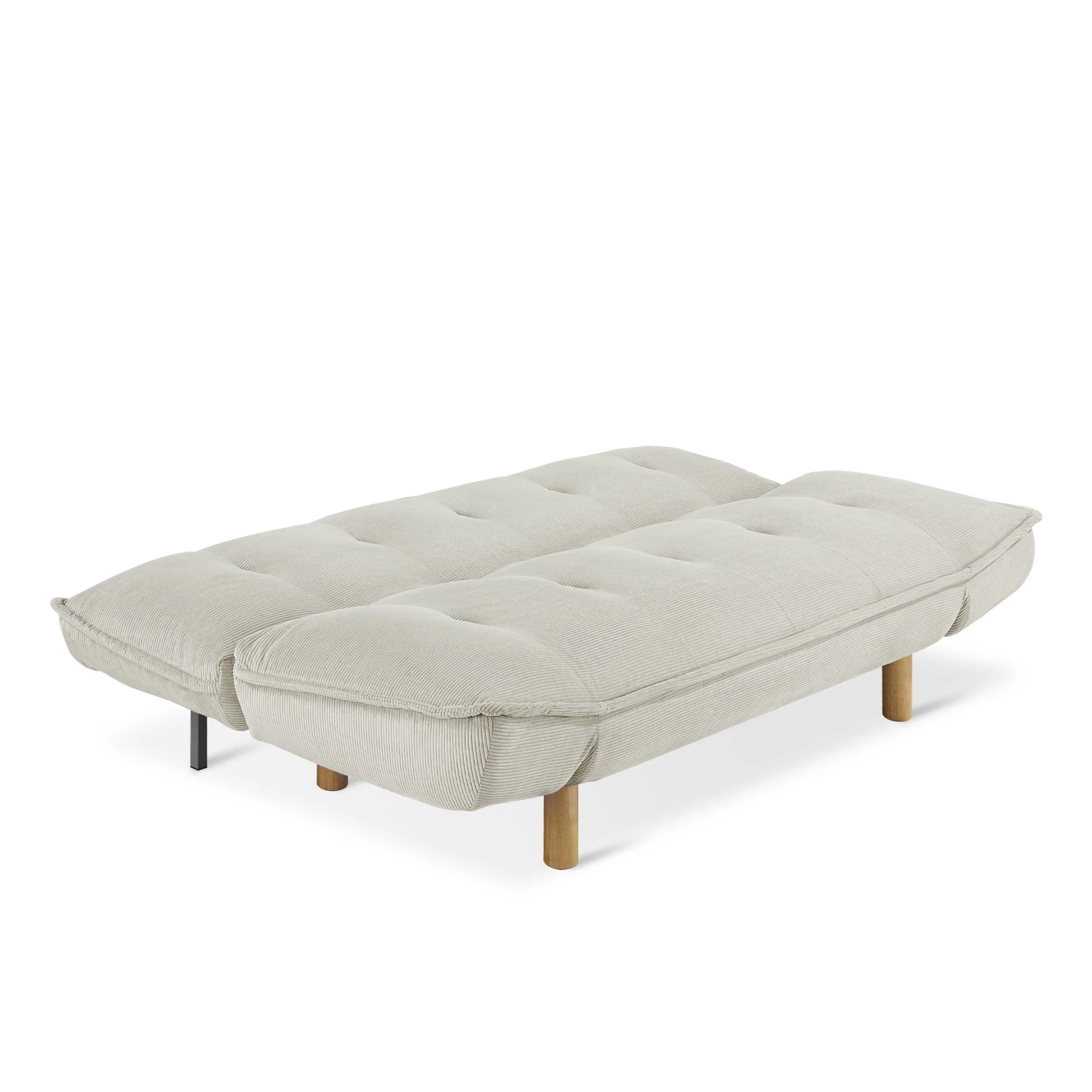 Alnwick 3 Seater Sofa Bed - Beige - Image 10