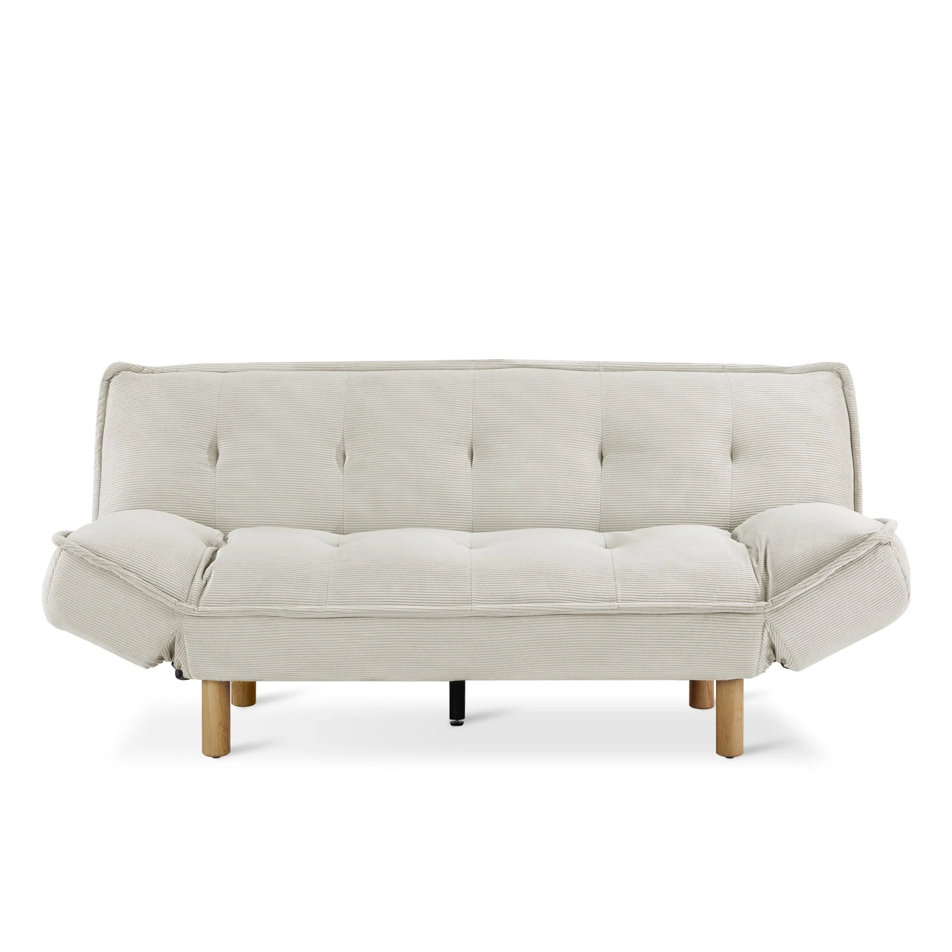 Alnwick 3 Seater Sofa Bed - Beige - Image 11