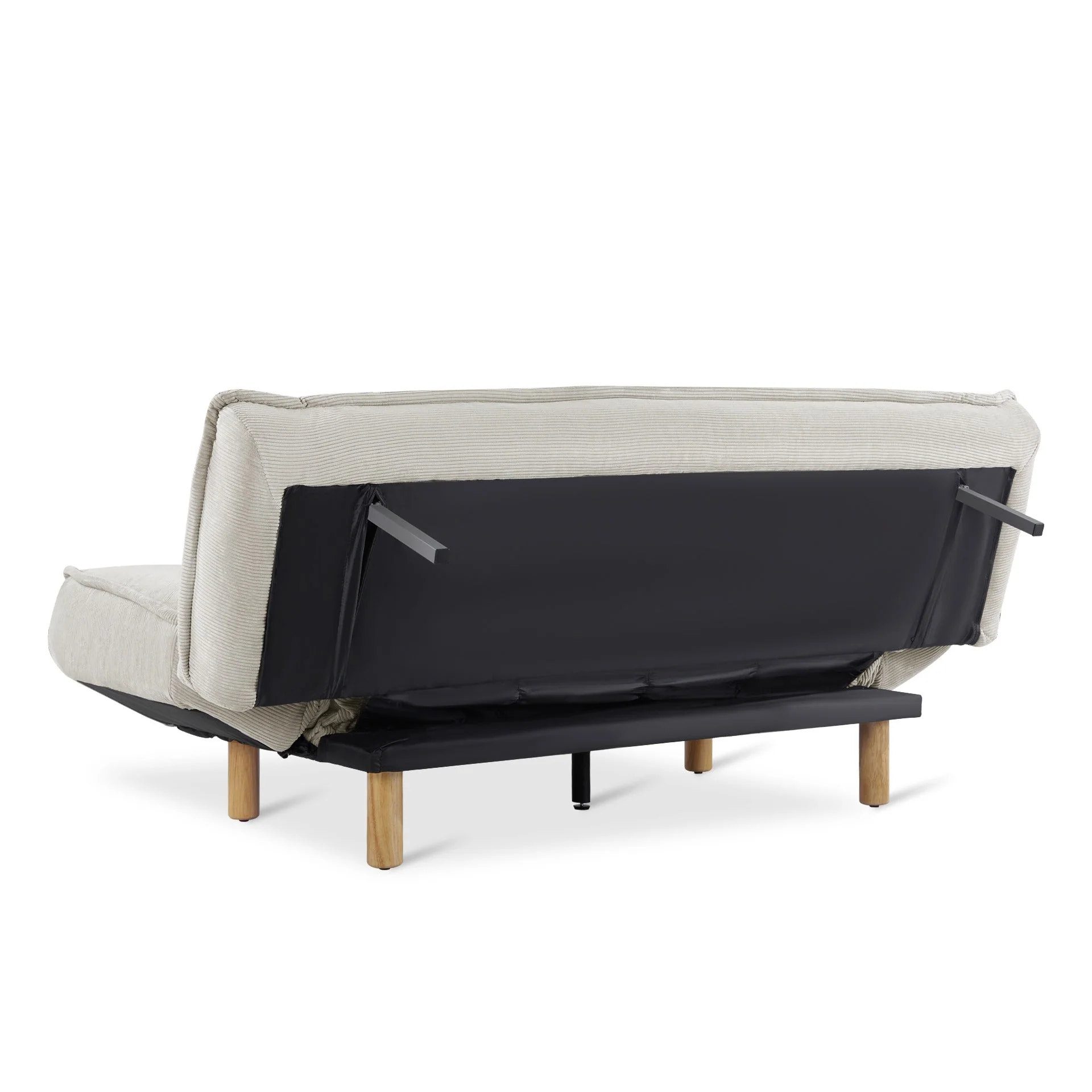 Alnwick 3 Seater Sofa Bed - Beige - Image 13