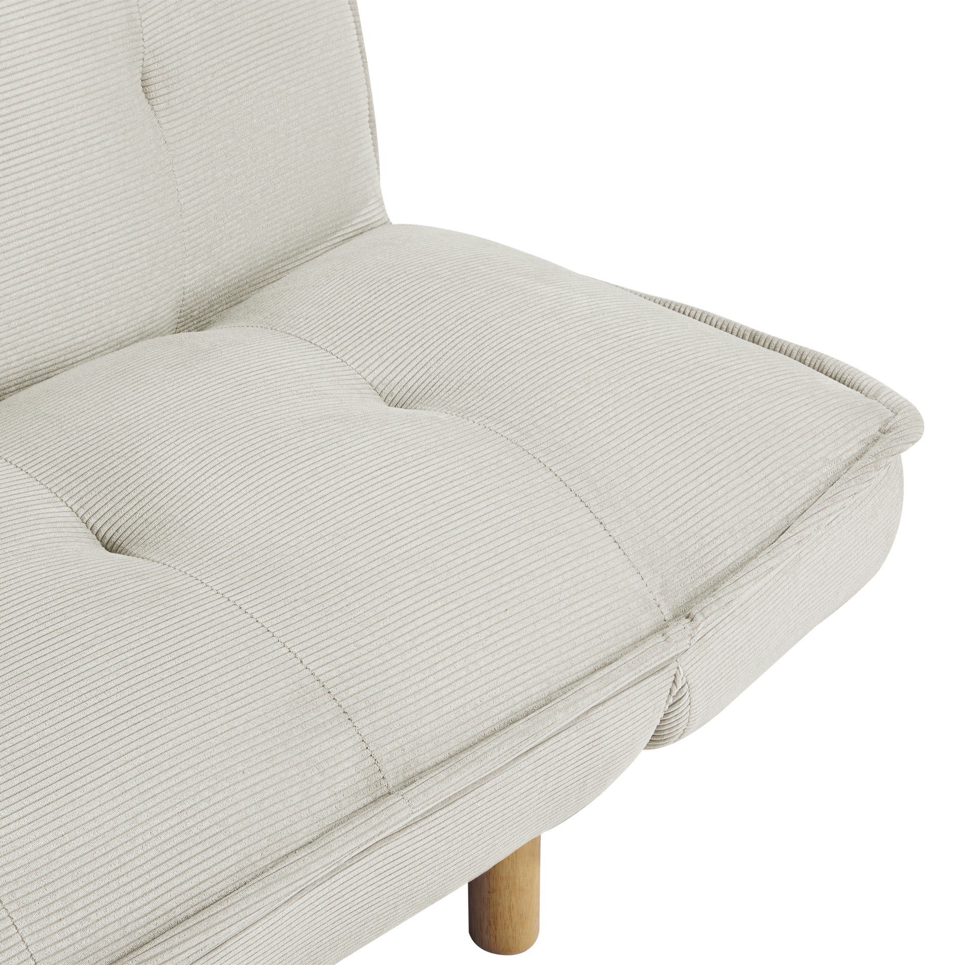 Alnwick 3 Seater Sofa Bed - Beige - Image 14