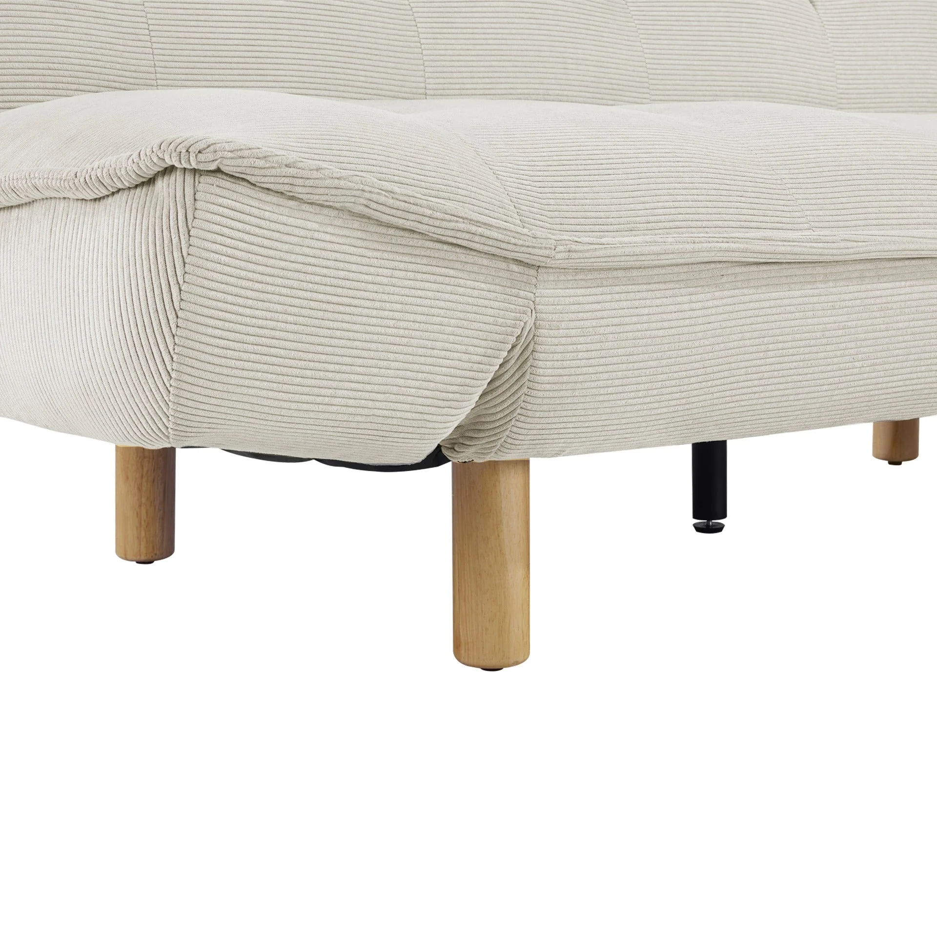 Alnwick 3 Seater Sofa Bed - Beige - Image 16