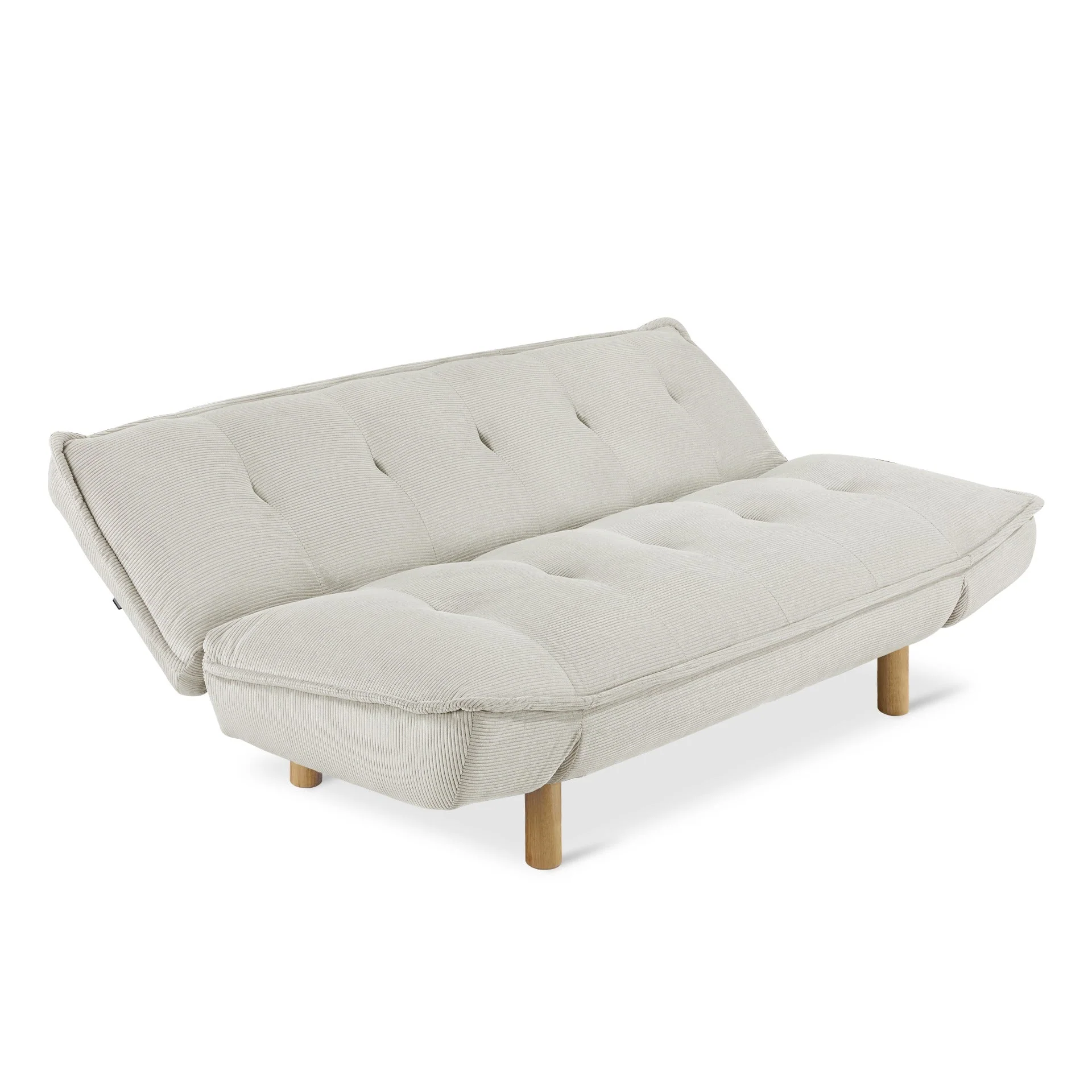 Alnwick 3 Seater Sofa Bed - Beige - Image 9