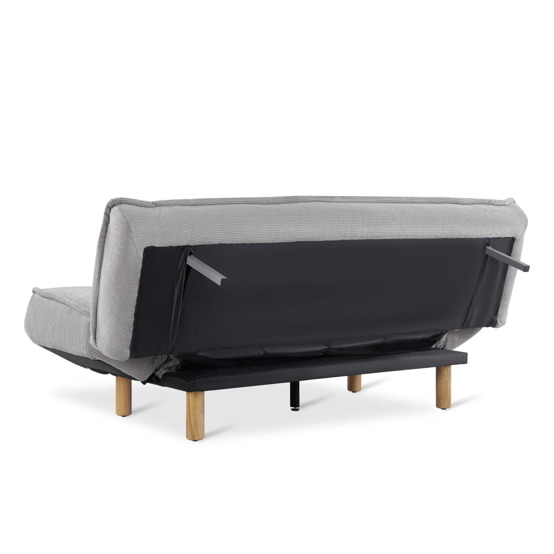 Alnwick 3 Seater Sofa Bed - Dark Grey - Image 12
