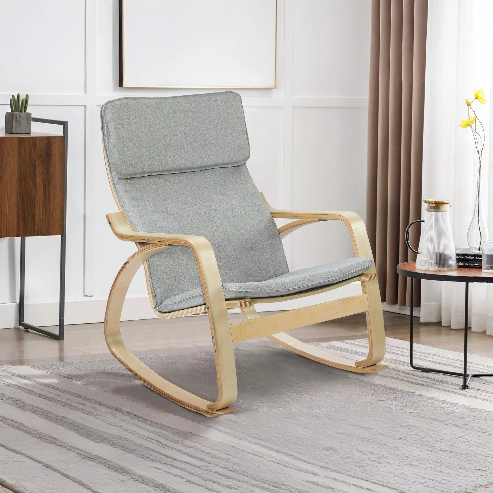 Alora Rocking Chair - Grey
