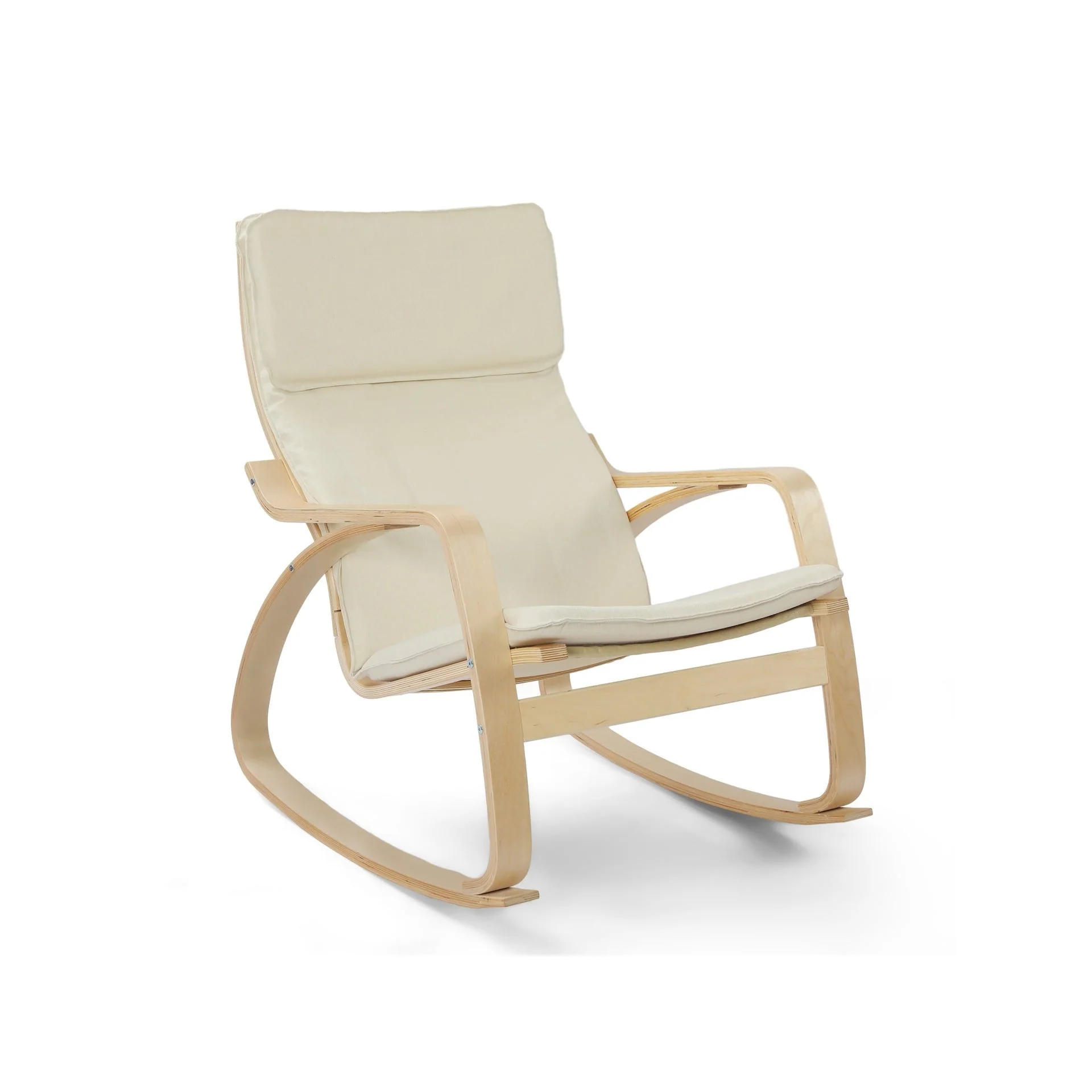 Alora Rocking Chair - Oatmeal - Image 2