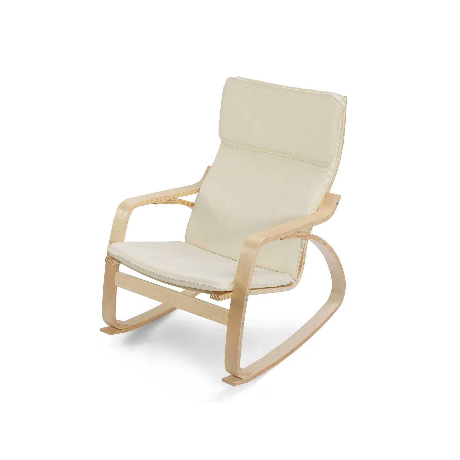 Alora Rocking Chair - Oatmeal - Image 3