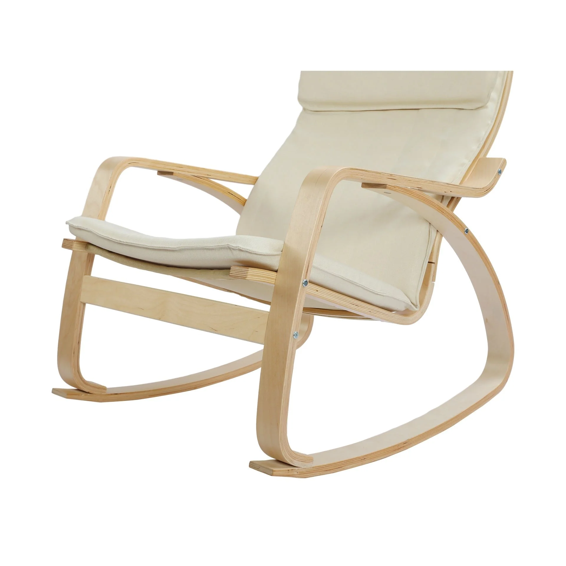 Alora Rocking Chair - Oatmeal - Image 7