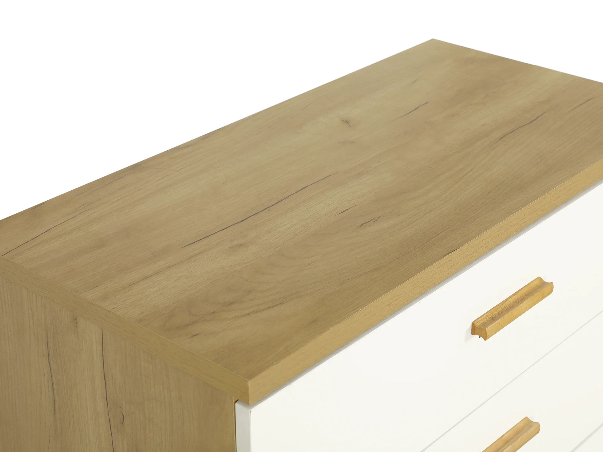 Alton Tallboy 3 Drawers - Oak - Image 5