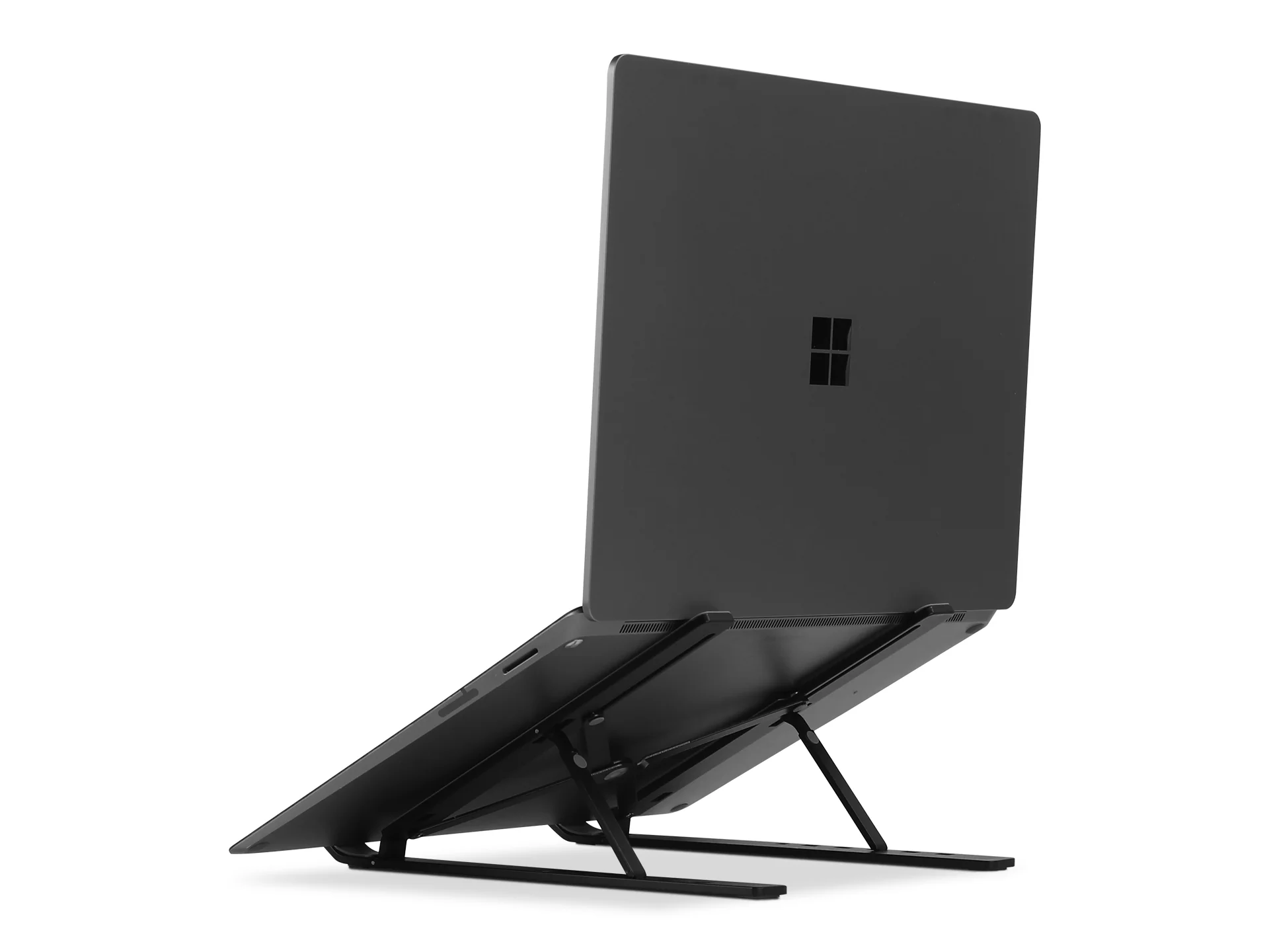 Aluminium Portable Laptop Stand Holder - Black - Image 3
