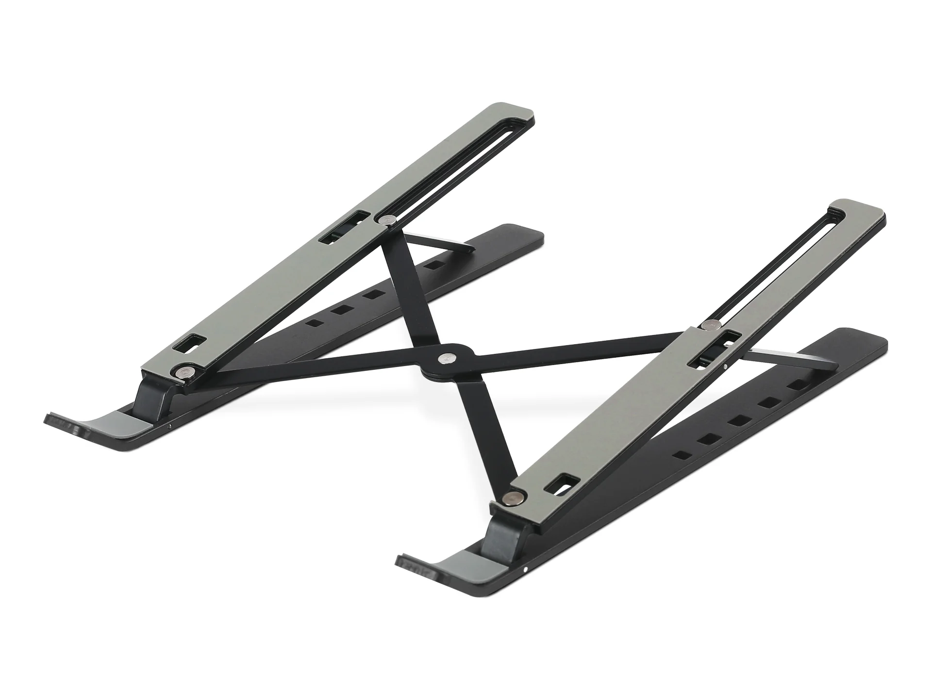 Aluminium Portable Laptop Stand Holder - Black - Image 4