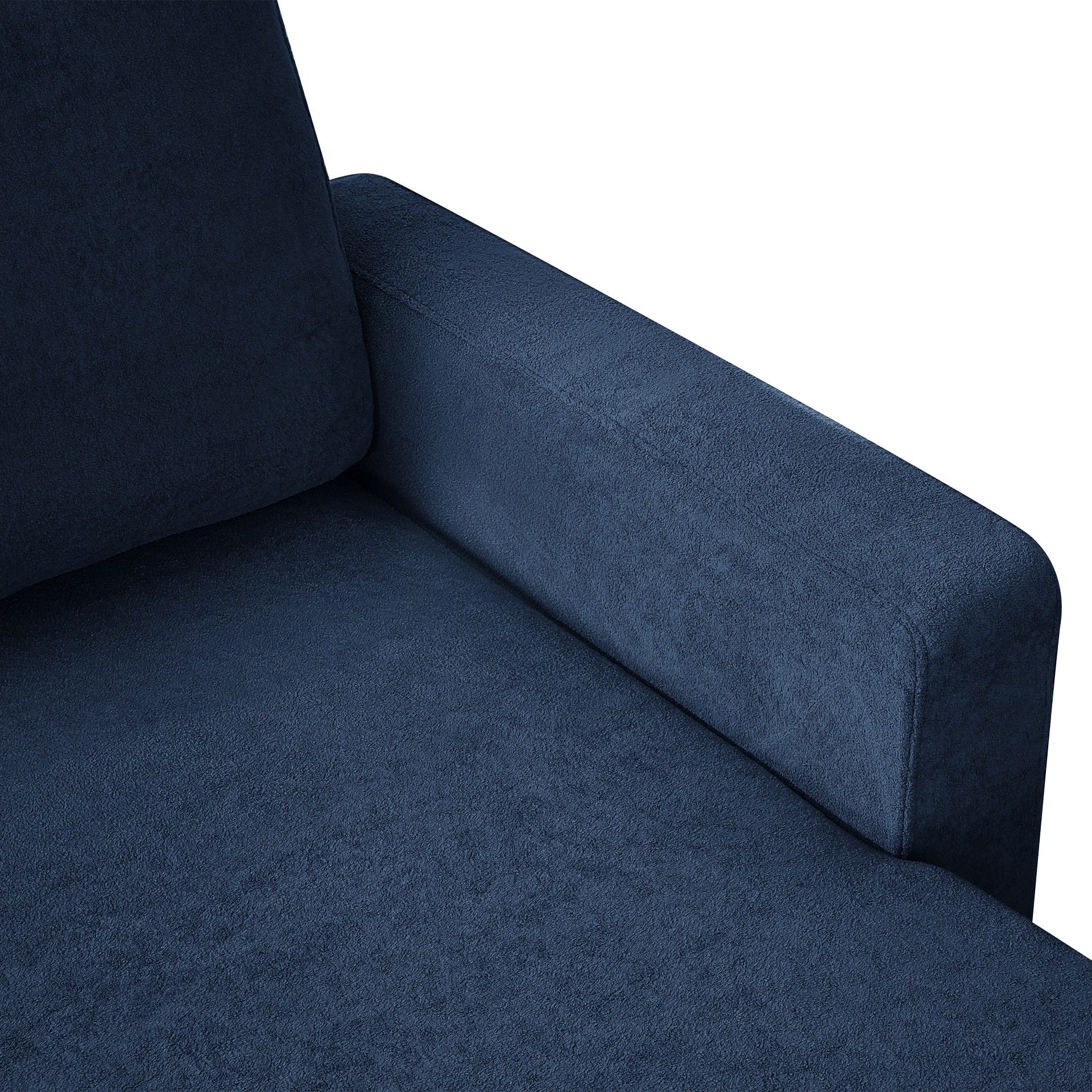 Amy 3 Seater Sofa Bed with Storage - Blue - Image 13