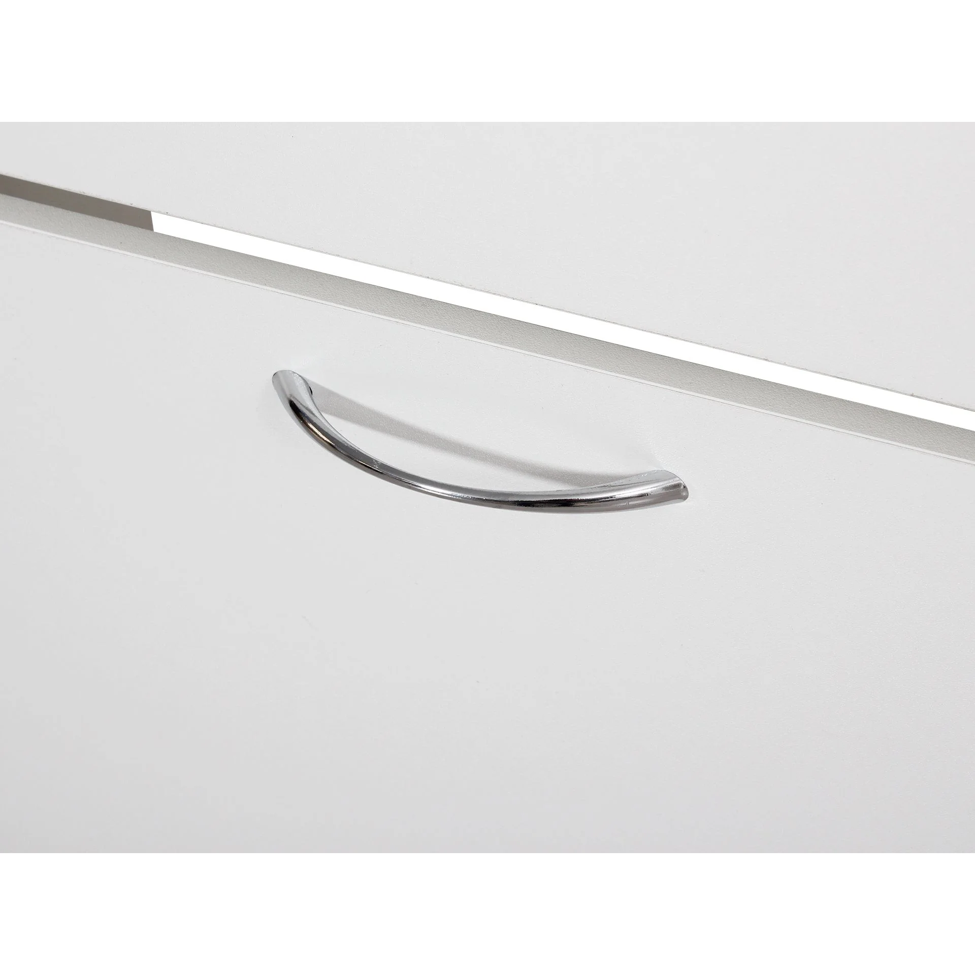 Anau 3 Drawer Shoe Cabinet Storage Rack - White - Image 4