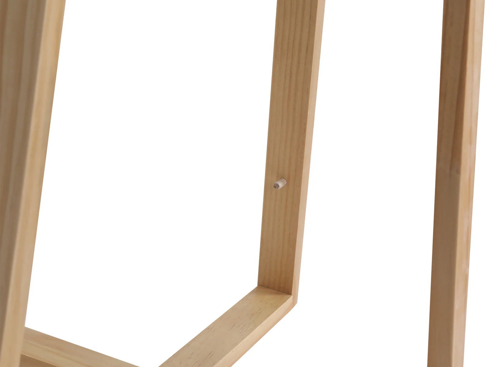Andile Round Coffee Table Side Table - White + Oak - Image 6