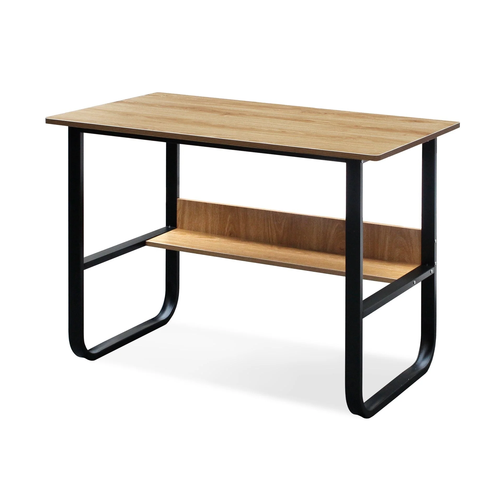 Andrea 100cm Computer Desk - Black - Image 7