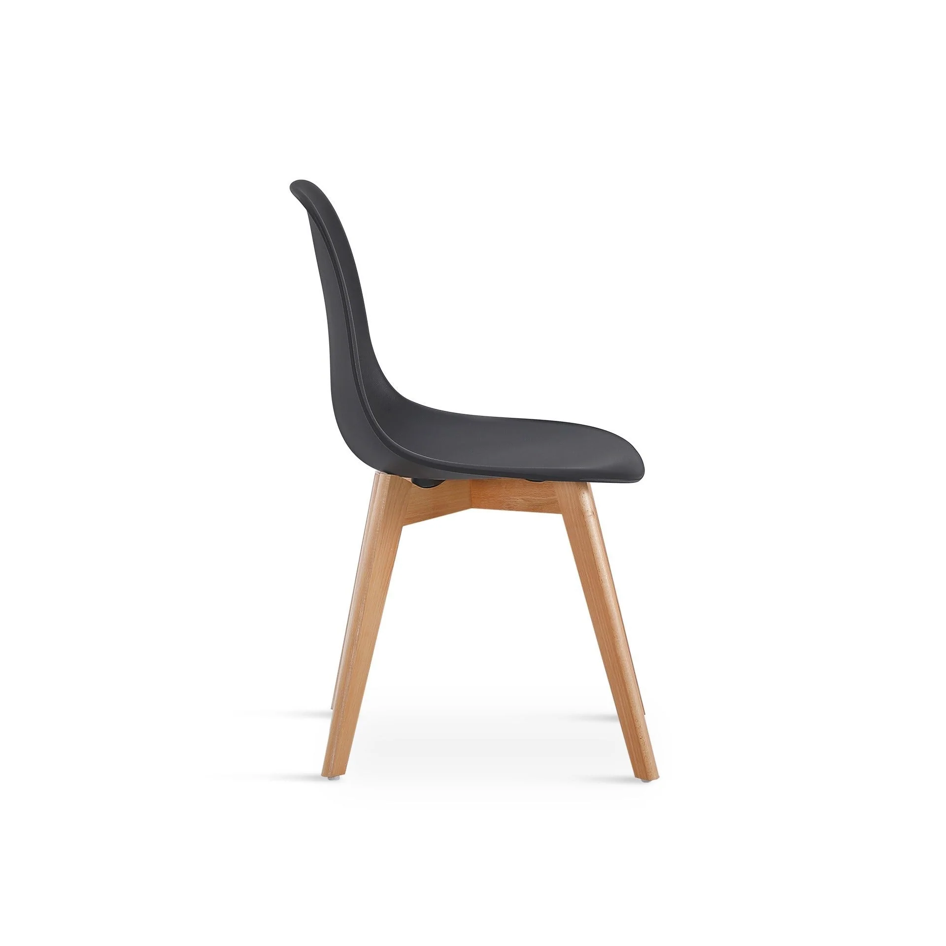 Ansel Dining Chair - Set of 4 - Black - Image 5