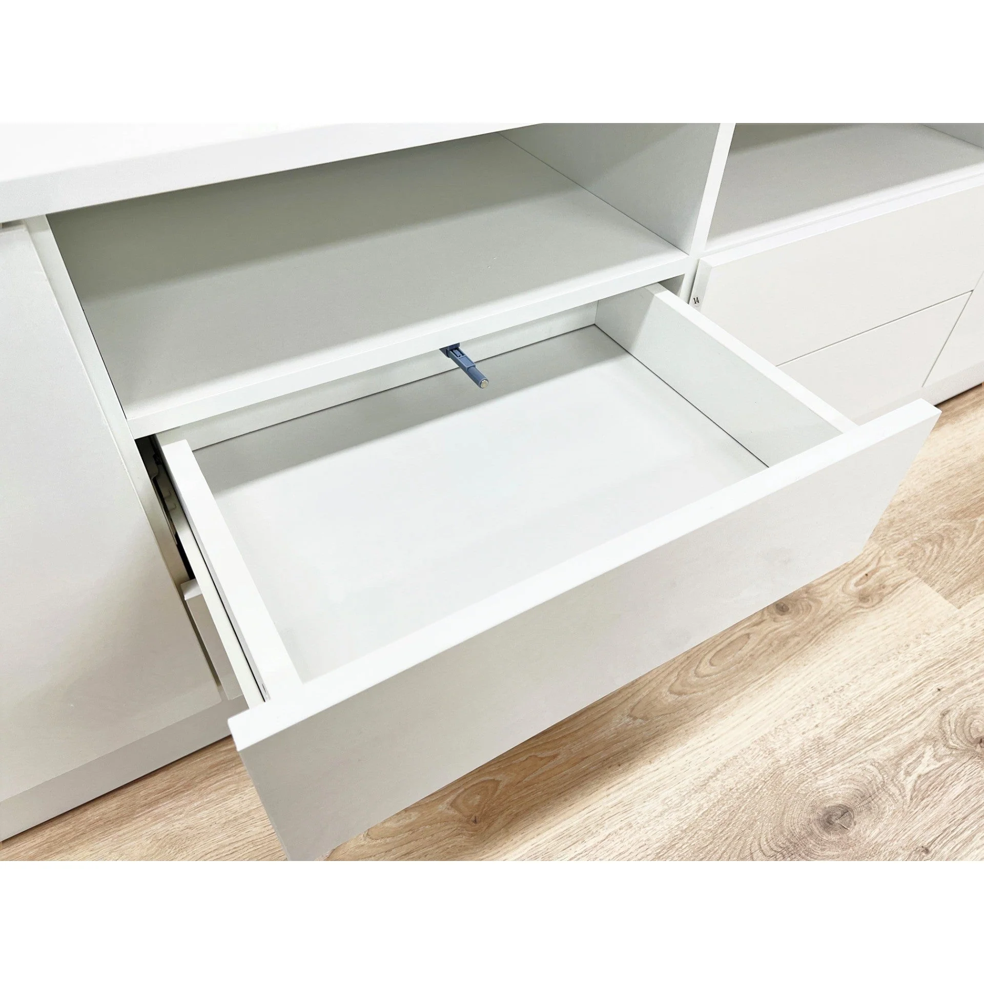 Antler 1.8m Entertainment Unit - White - Image 12
