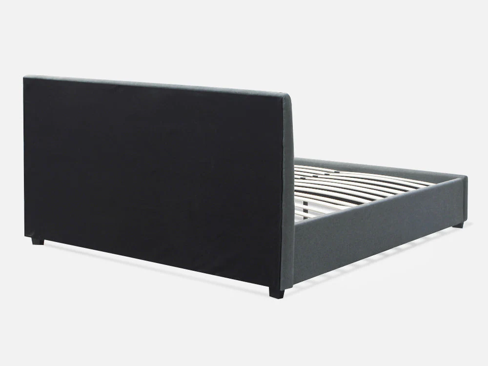 AORAKI Queen Bed Frame - GREY - Image 10