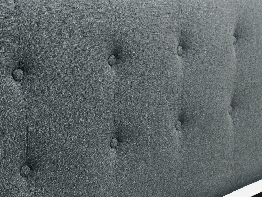 AORAKI Queen Bed Frame - GREY - Image 8