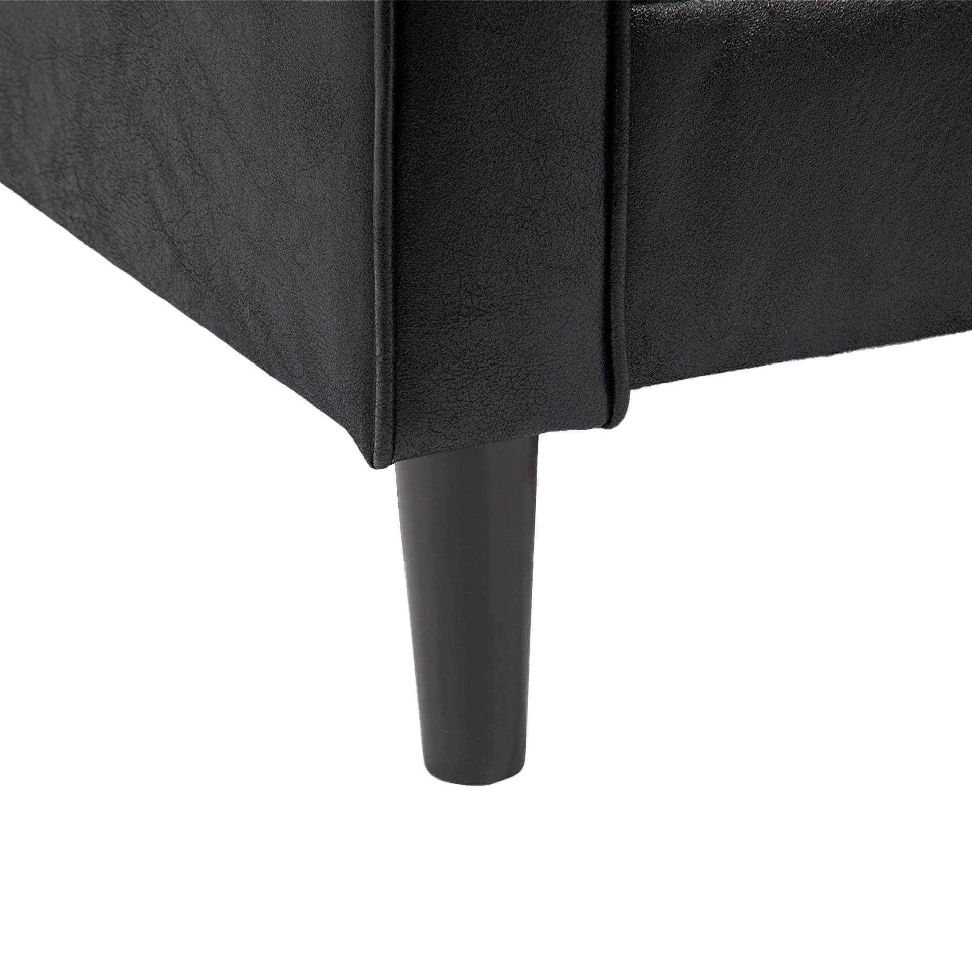 Apex 2 Seater Sofa - Black - Image 12