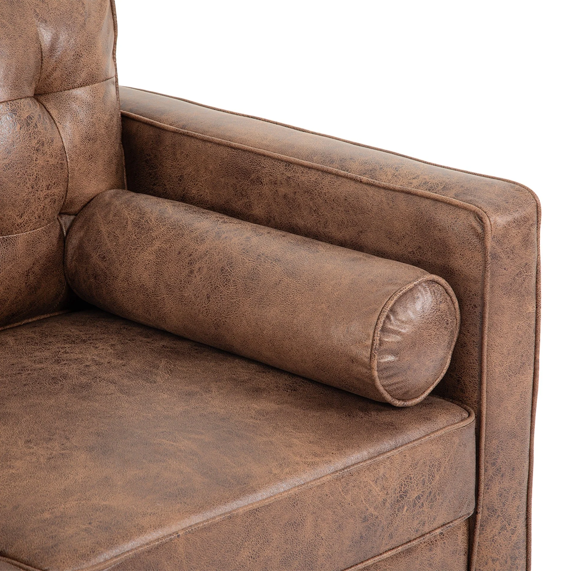 Apex 2 Seater Sofa - Brown - Image 12