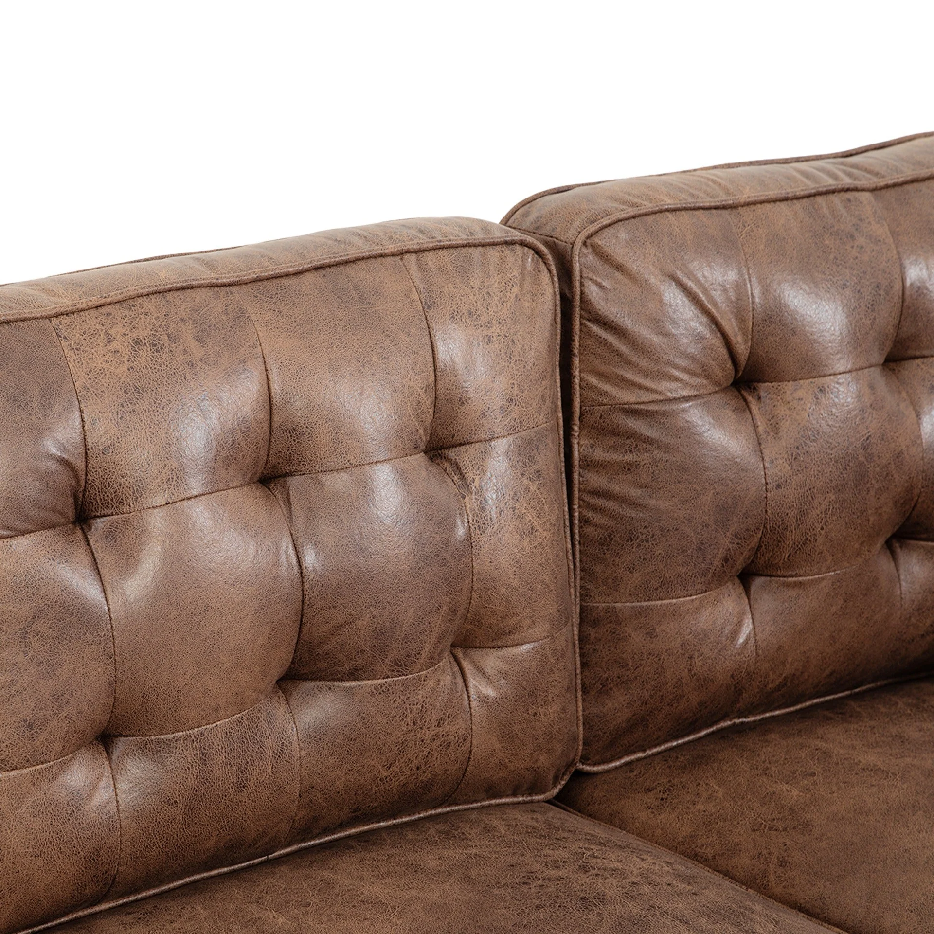 Apex 2 Seater Sofa - Brown - Image 9
