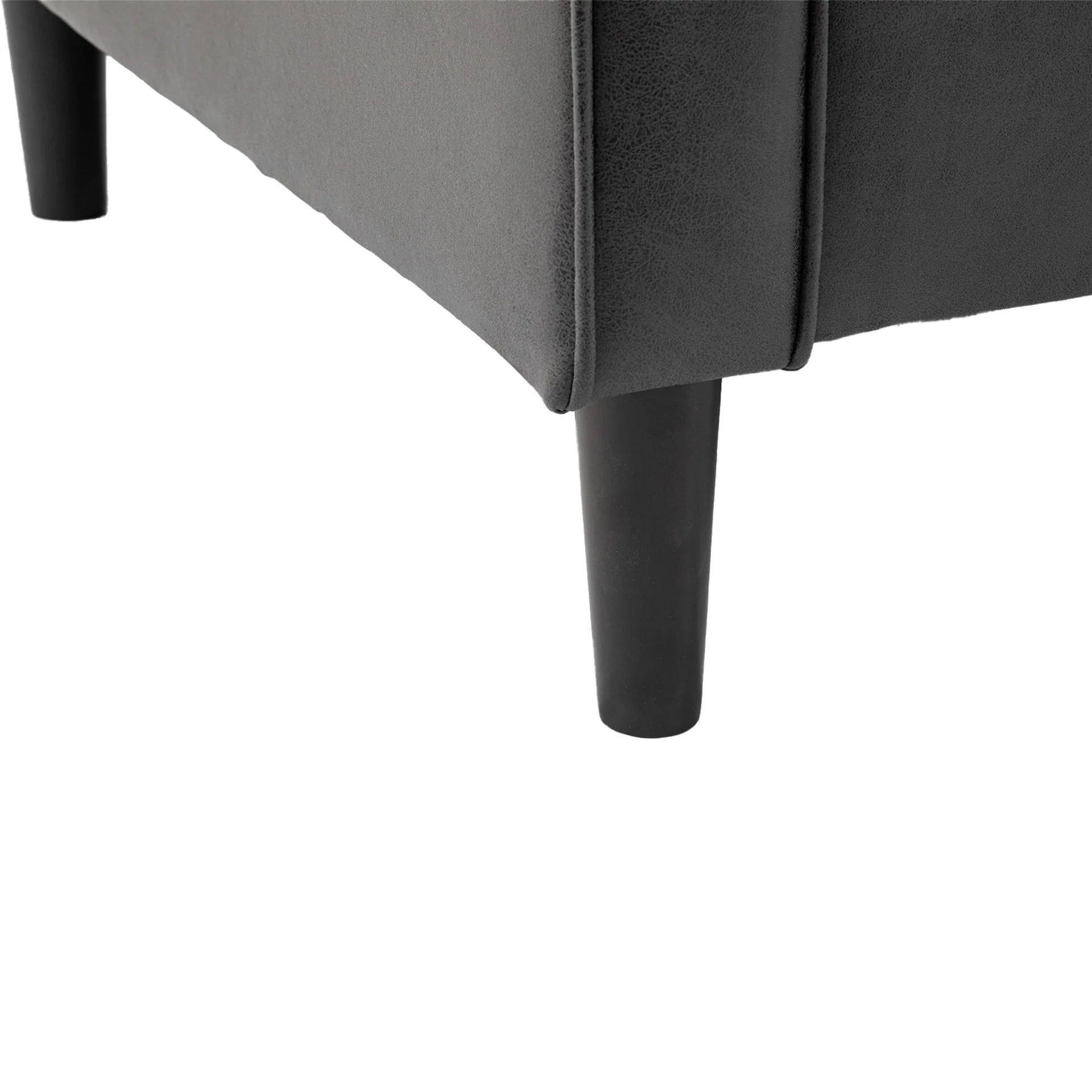 Apex 2 Seater Sofa - Dark Grey - Image 12
