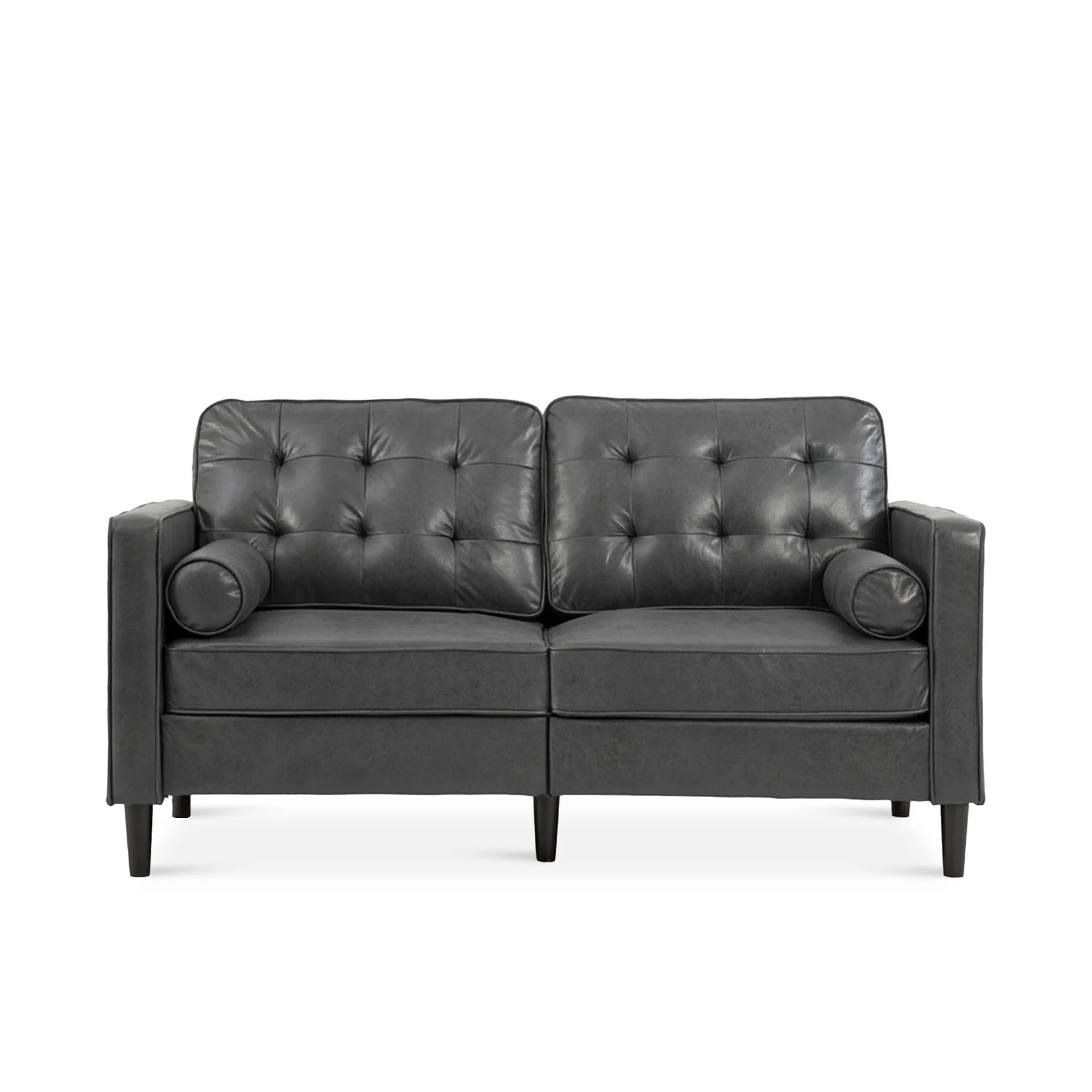 Apex 2 Seater Sofa - Dark Grey - Image 8