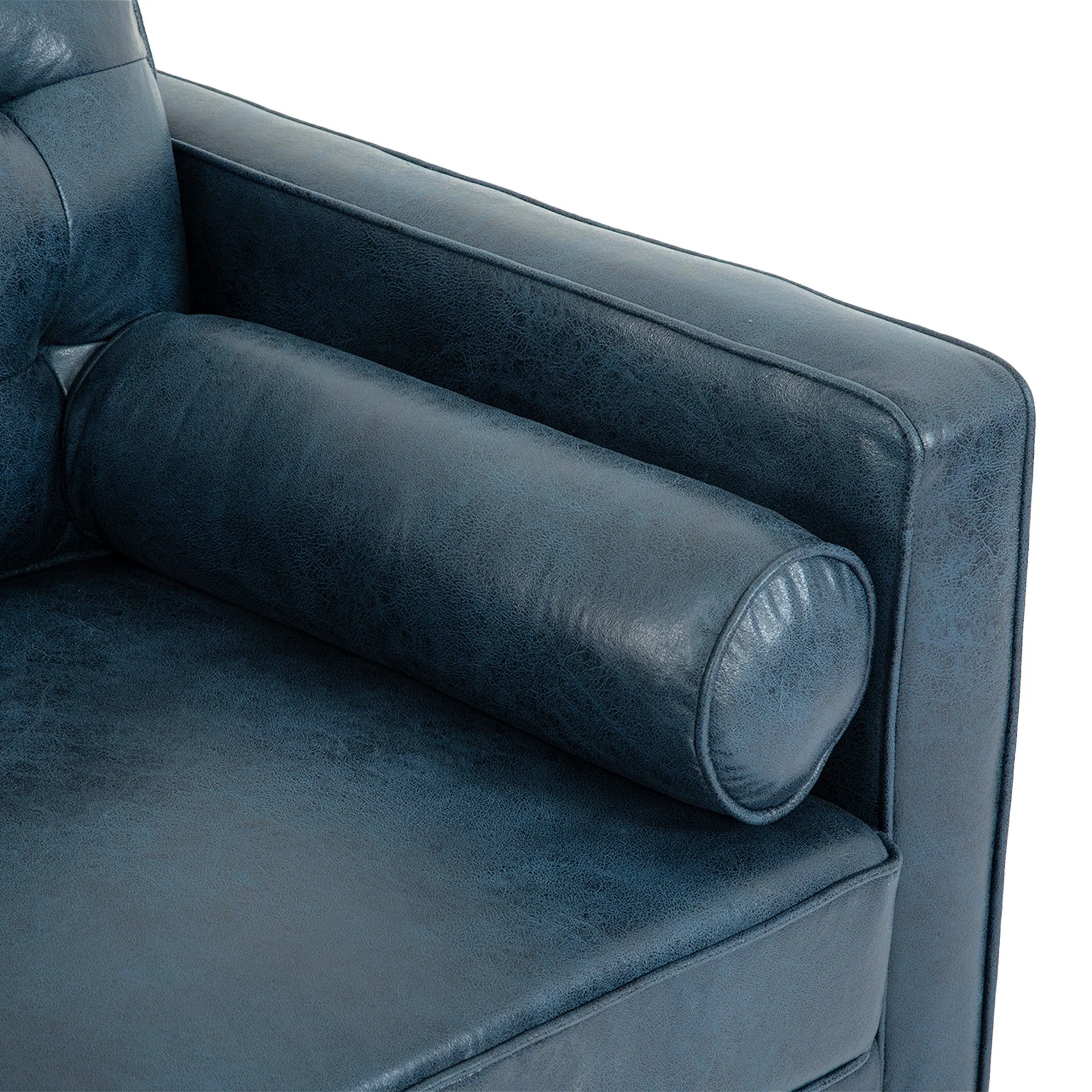 Apex 3 Seater Sofa - Blue - Image 11