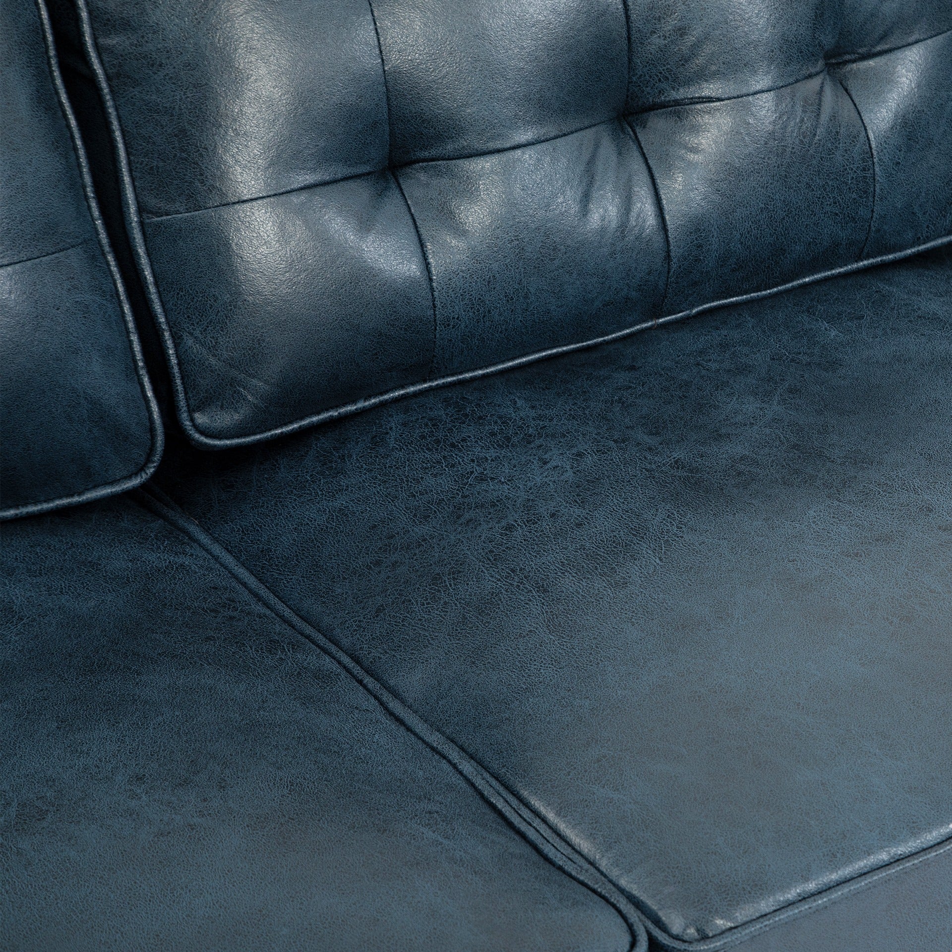 Apex 3 Seater Sofa - Blue - Image 12