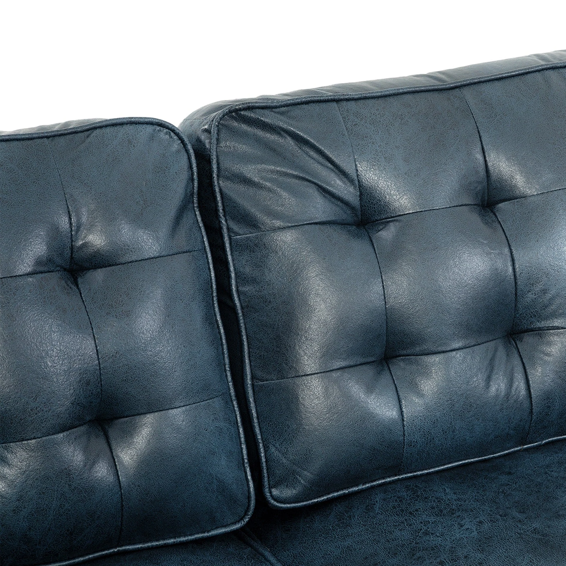 Apex 3 Seater Sofa - Blue - Image 9
