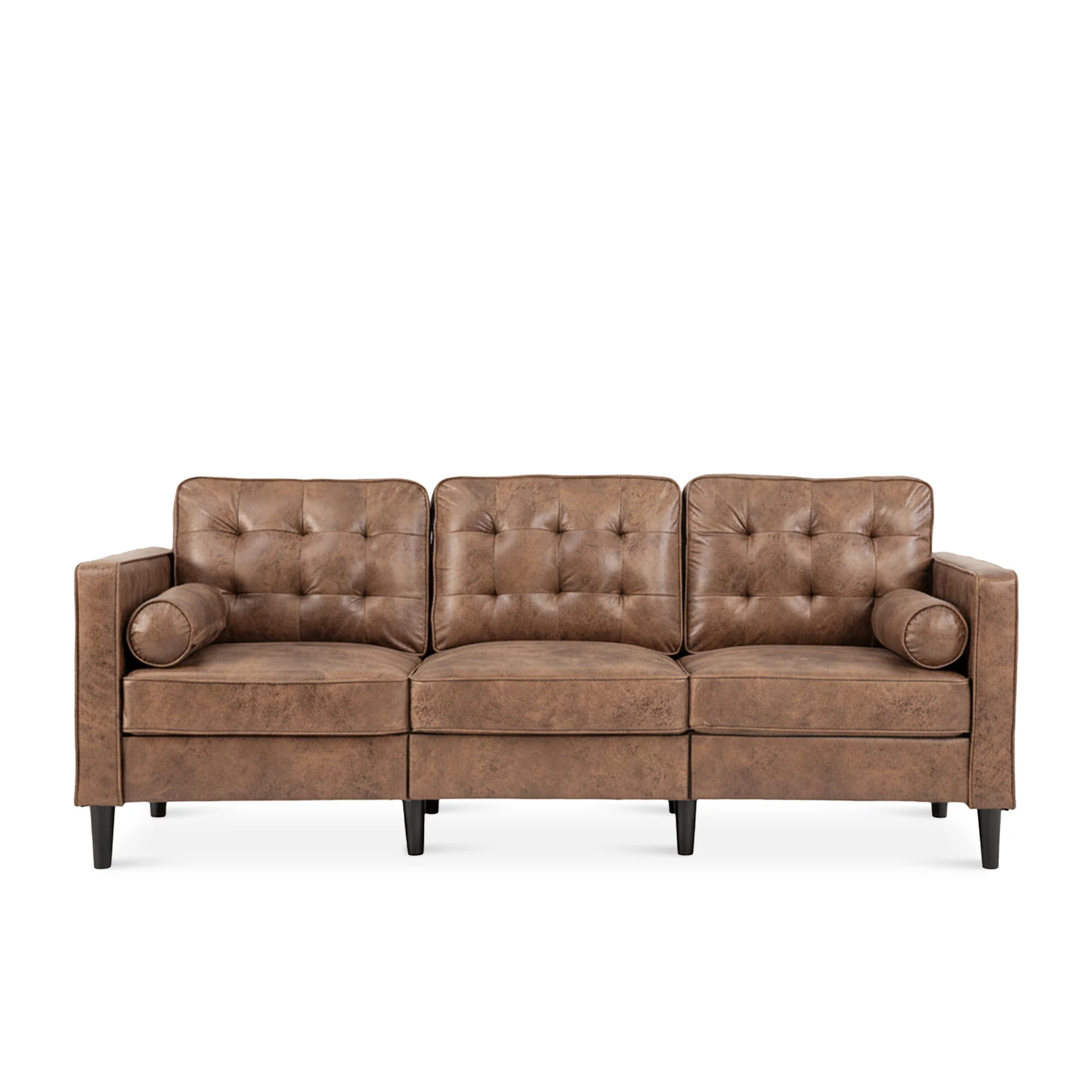Apex 3 Seater Sofa - Brown - Image 7