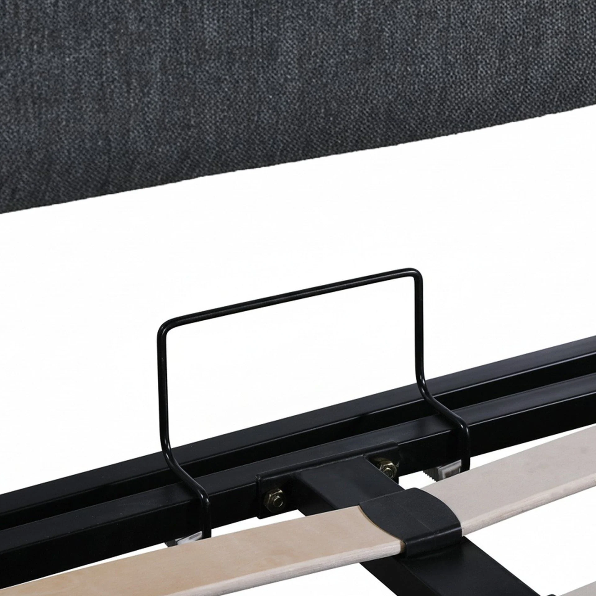 Arbor Queen Gas Lift Bed Frame - Dark Grey - Image 11