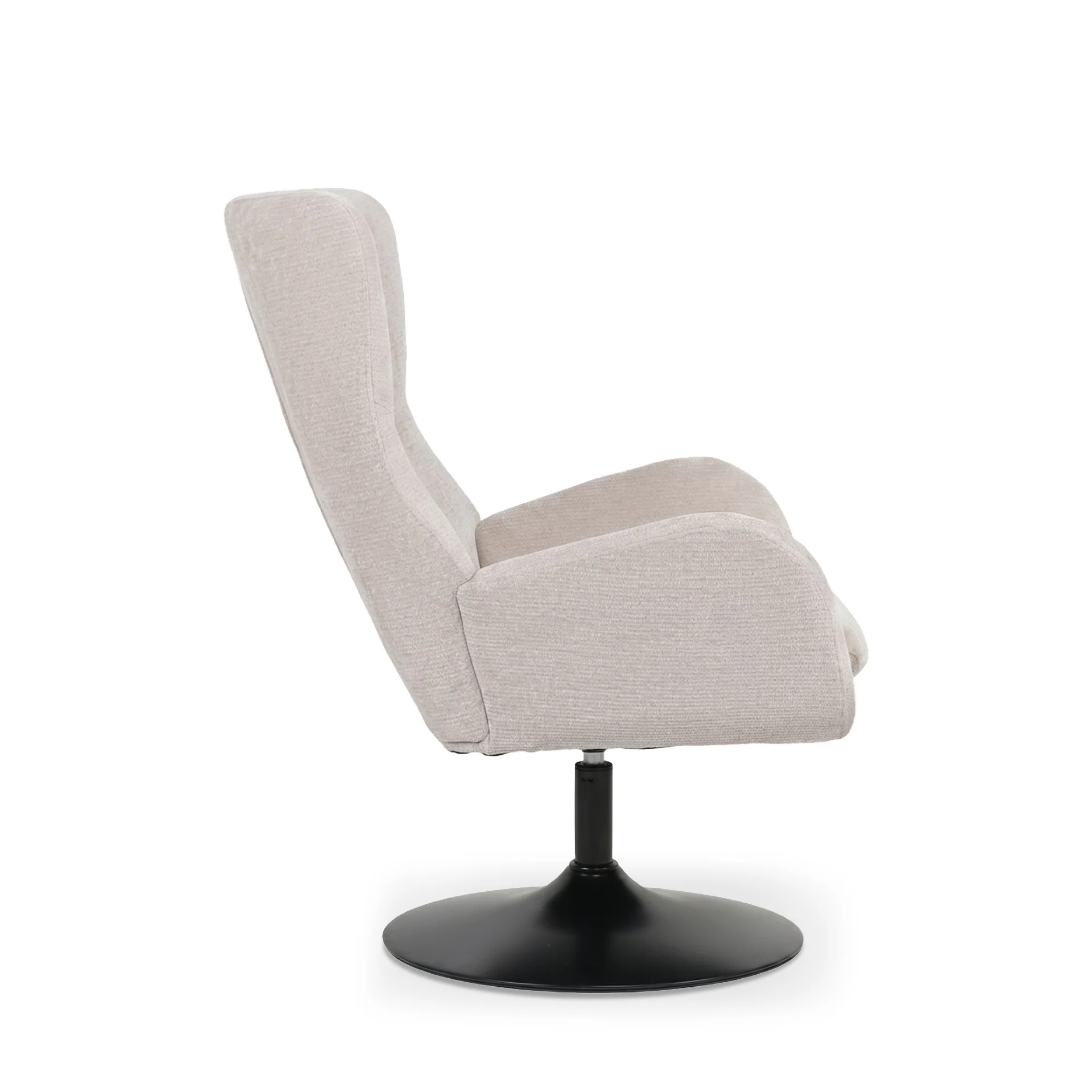 Arcus Velvet Armchair - Light Khaki - Image 9
