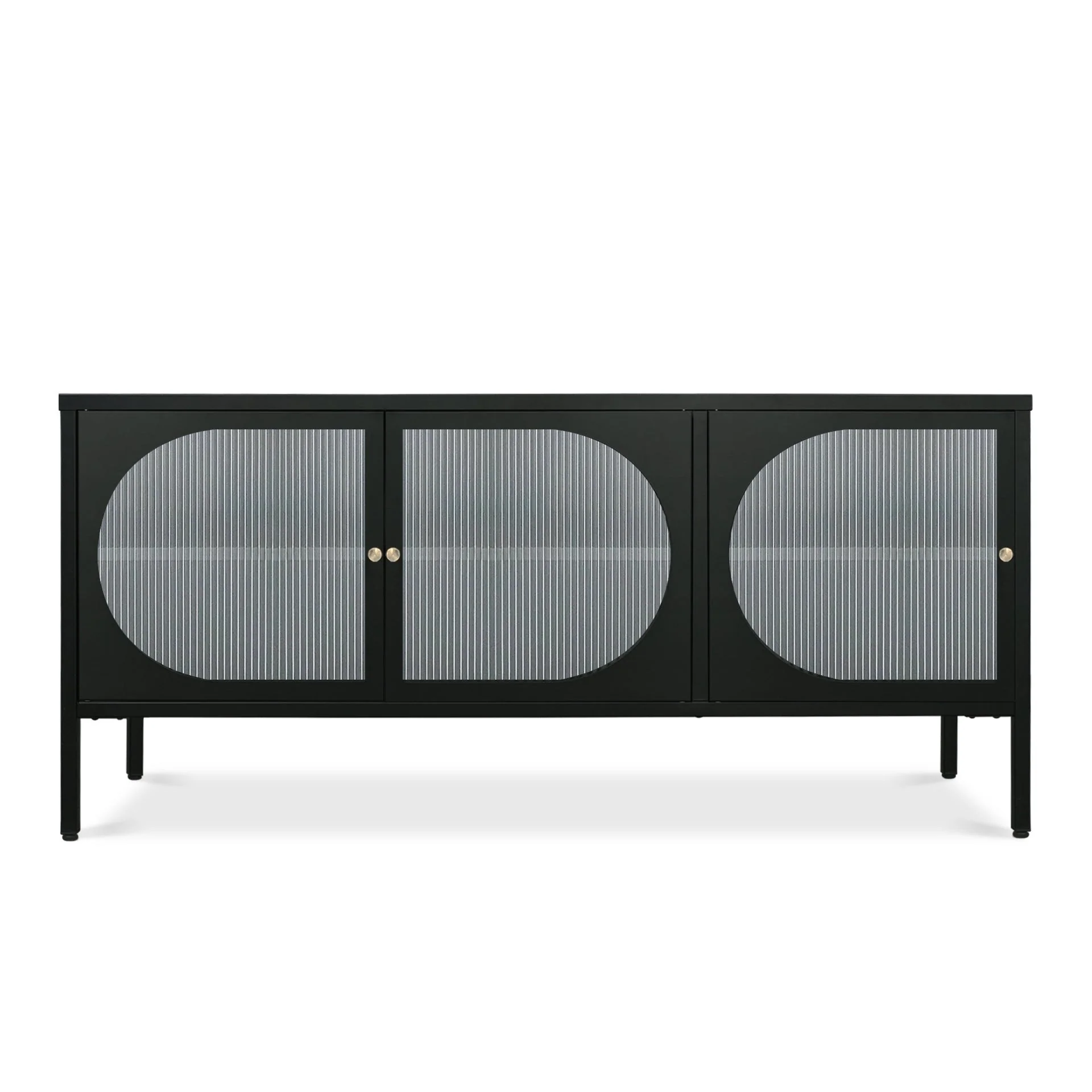 Arden 1.2m Entertainment Unit - Black - Image 3