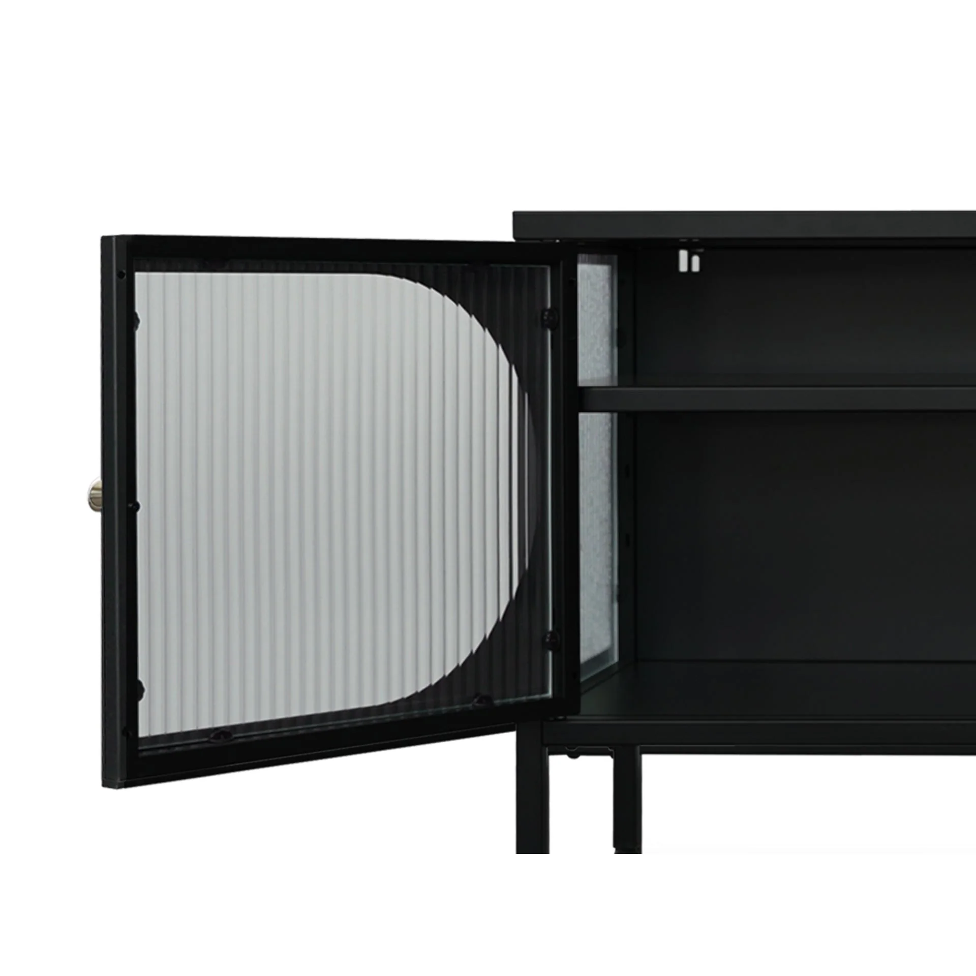 Arden 1.2m Entertainment Unit - Black - Image 5