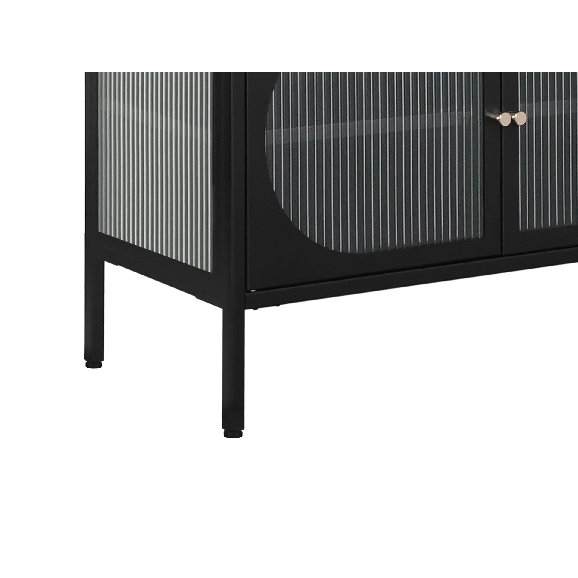 Arden 1.2m Entertainment Unit - Black - Image 7