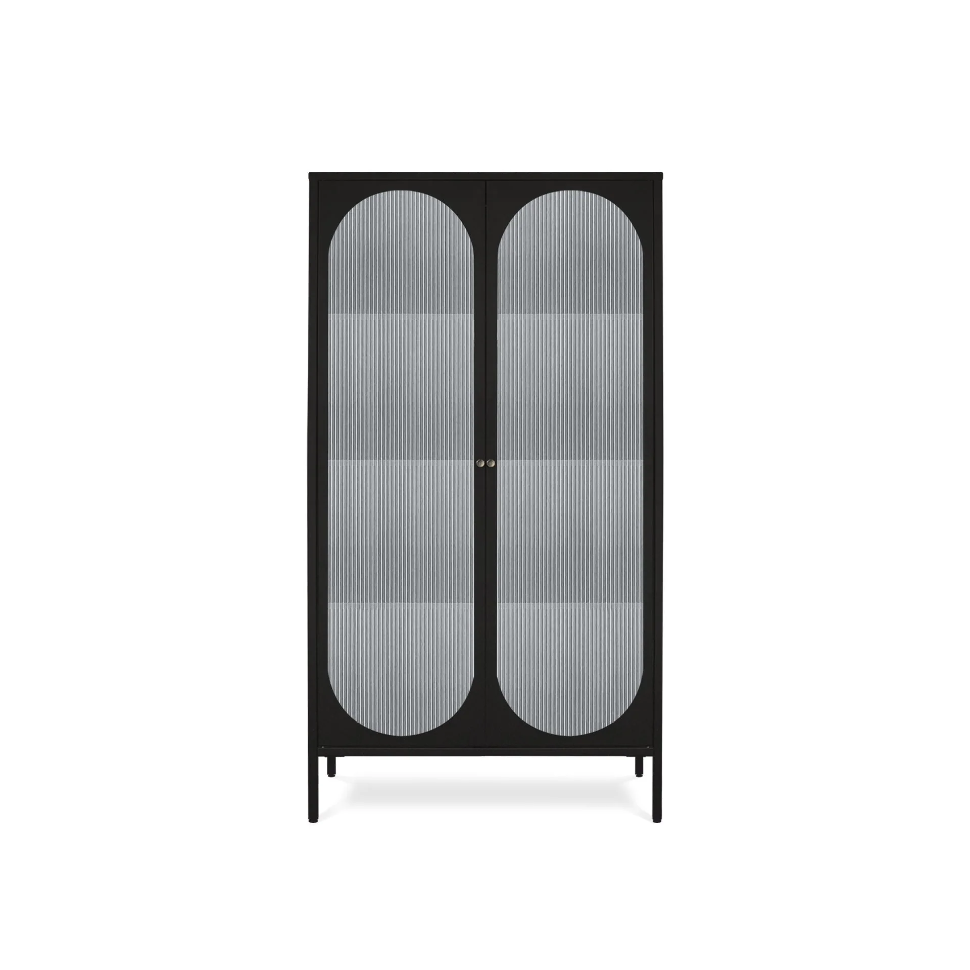 Arden 1.5m Storage Cabinet - Black - Image 3