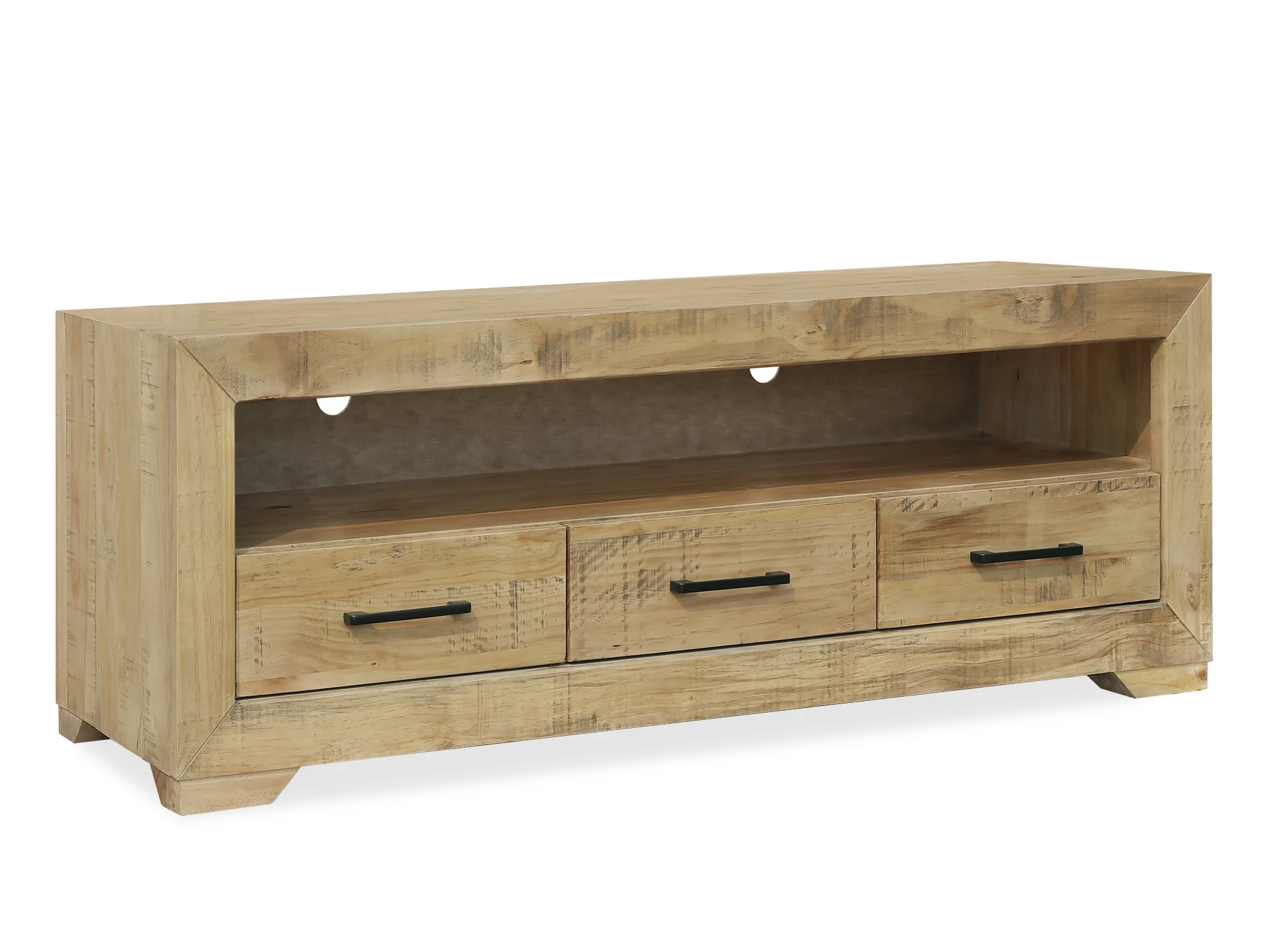 Argento 1.56m Solid Wood Entertainment Unit - Delhi - Image 2