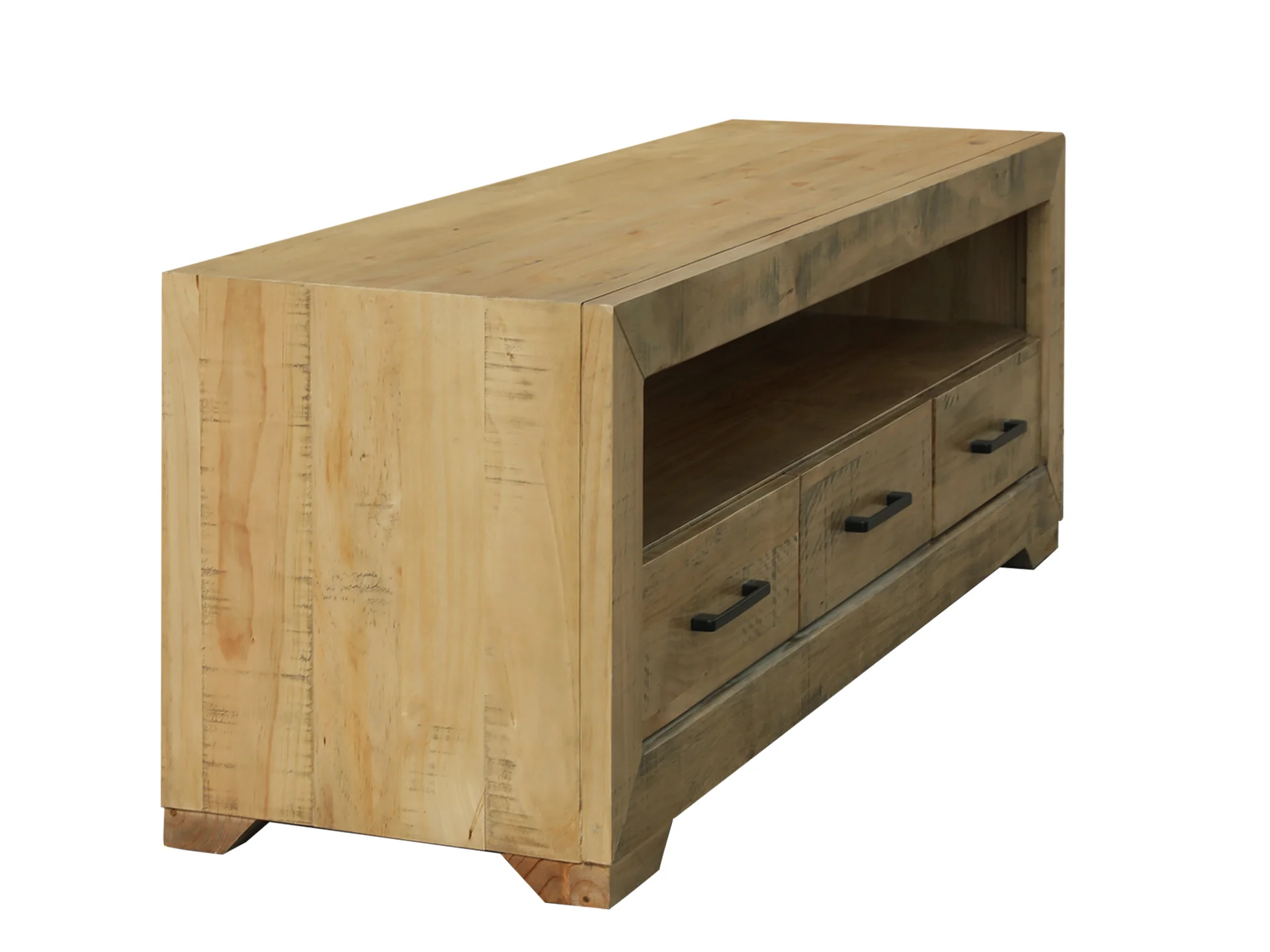 Argento 1.56m Solid Wood Entertainment Unit - Delhi - Image 3