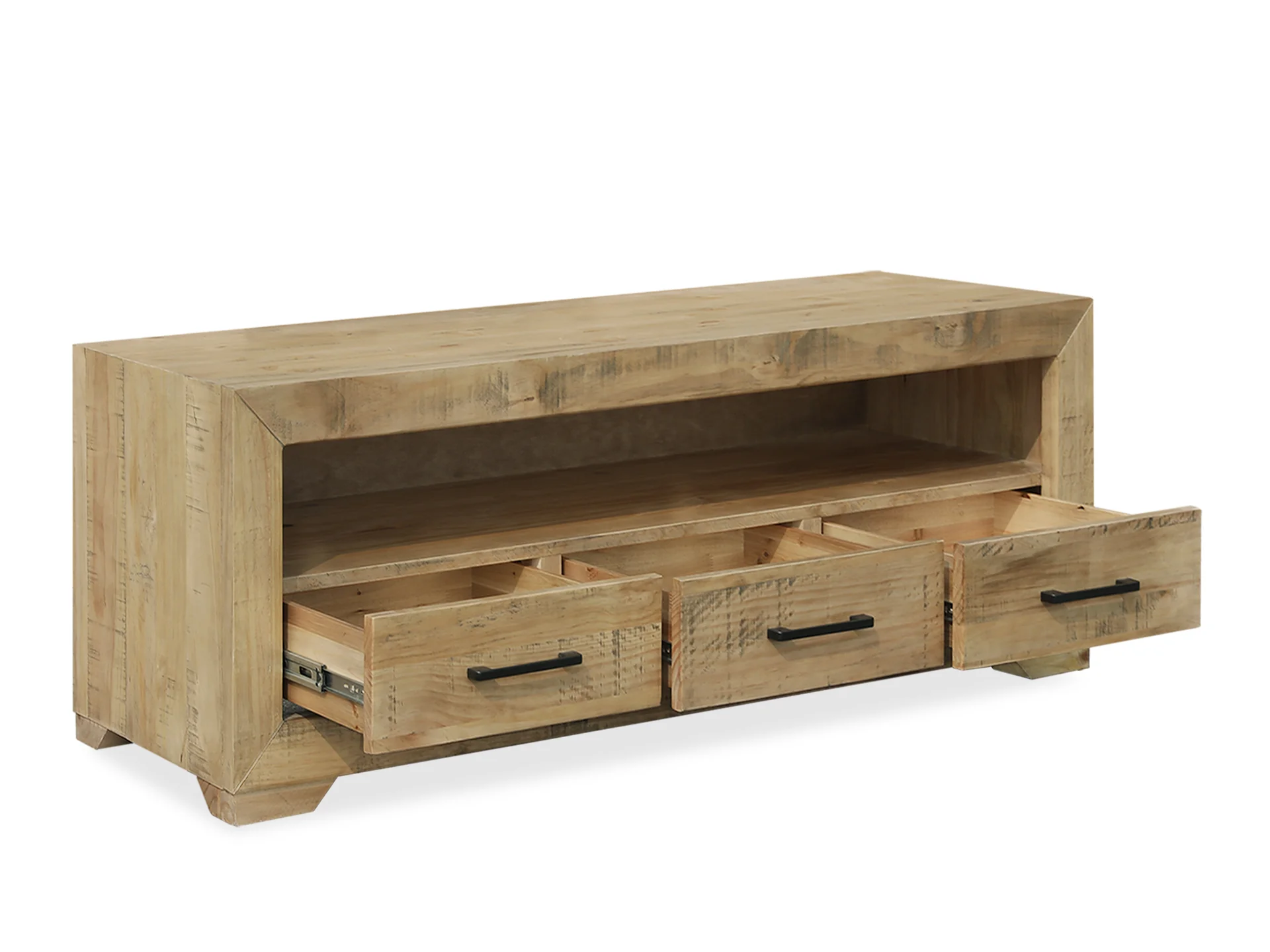 Argento 1.56m Solid Wood Entertainment Unit - Delhi - Image 4