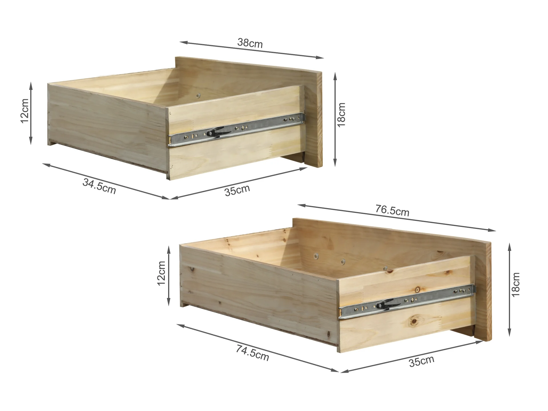 Argento Solid Wood 6 Drawer Tallboy - Delhi - Image 6