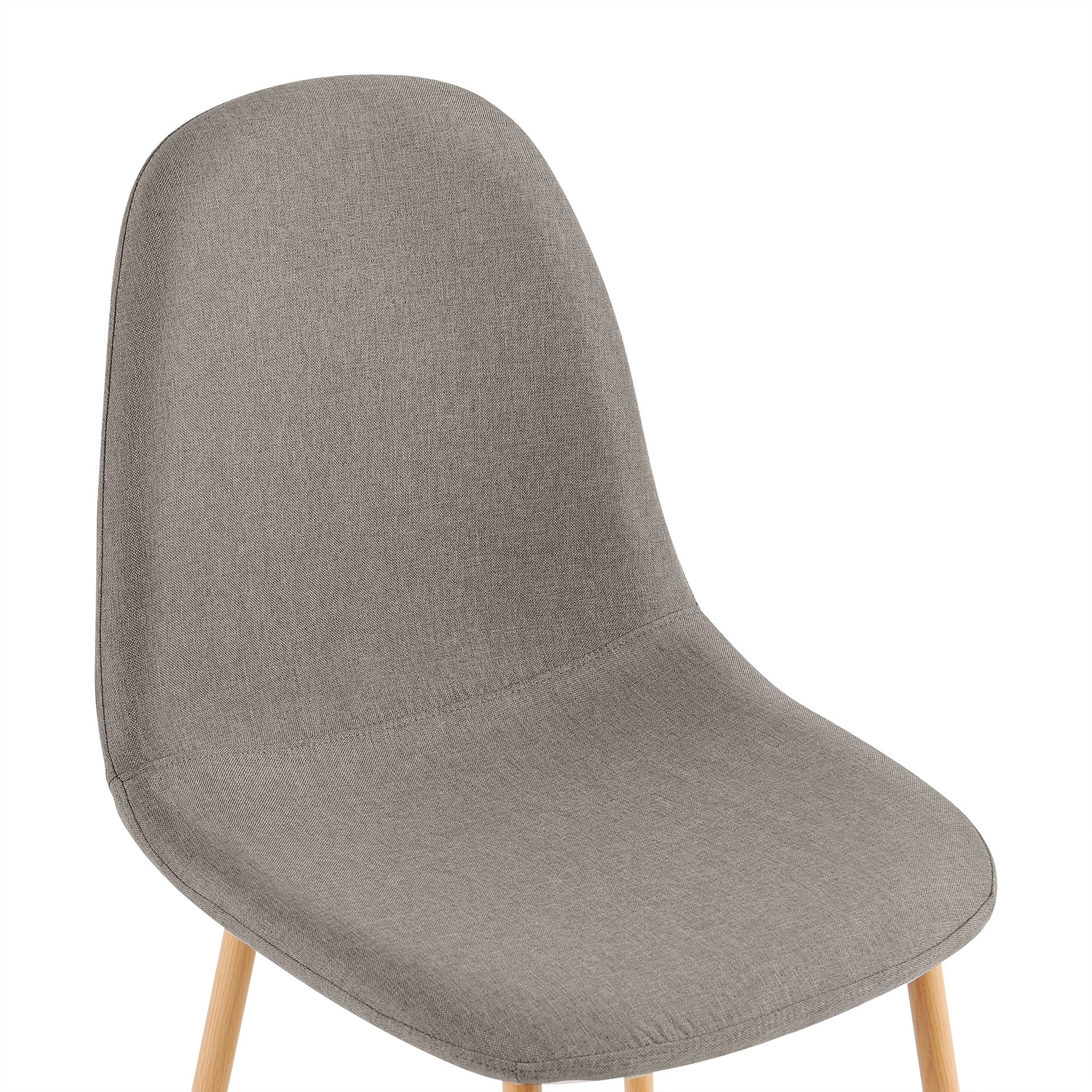 Arlo Linen Dining Chair - Set of 4 - Beige - Image 11