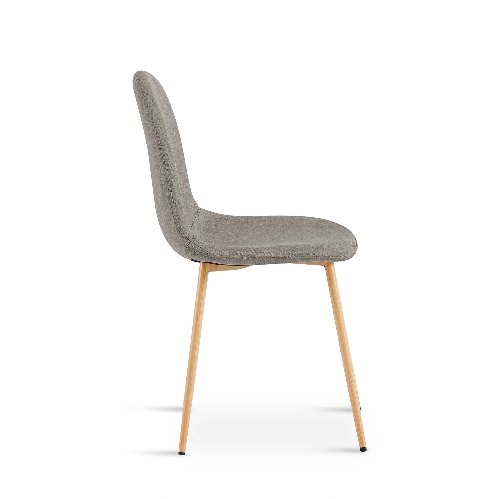 Arlo Linen Dining Chair - Set of 4 - Beige - Image 9