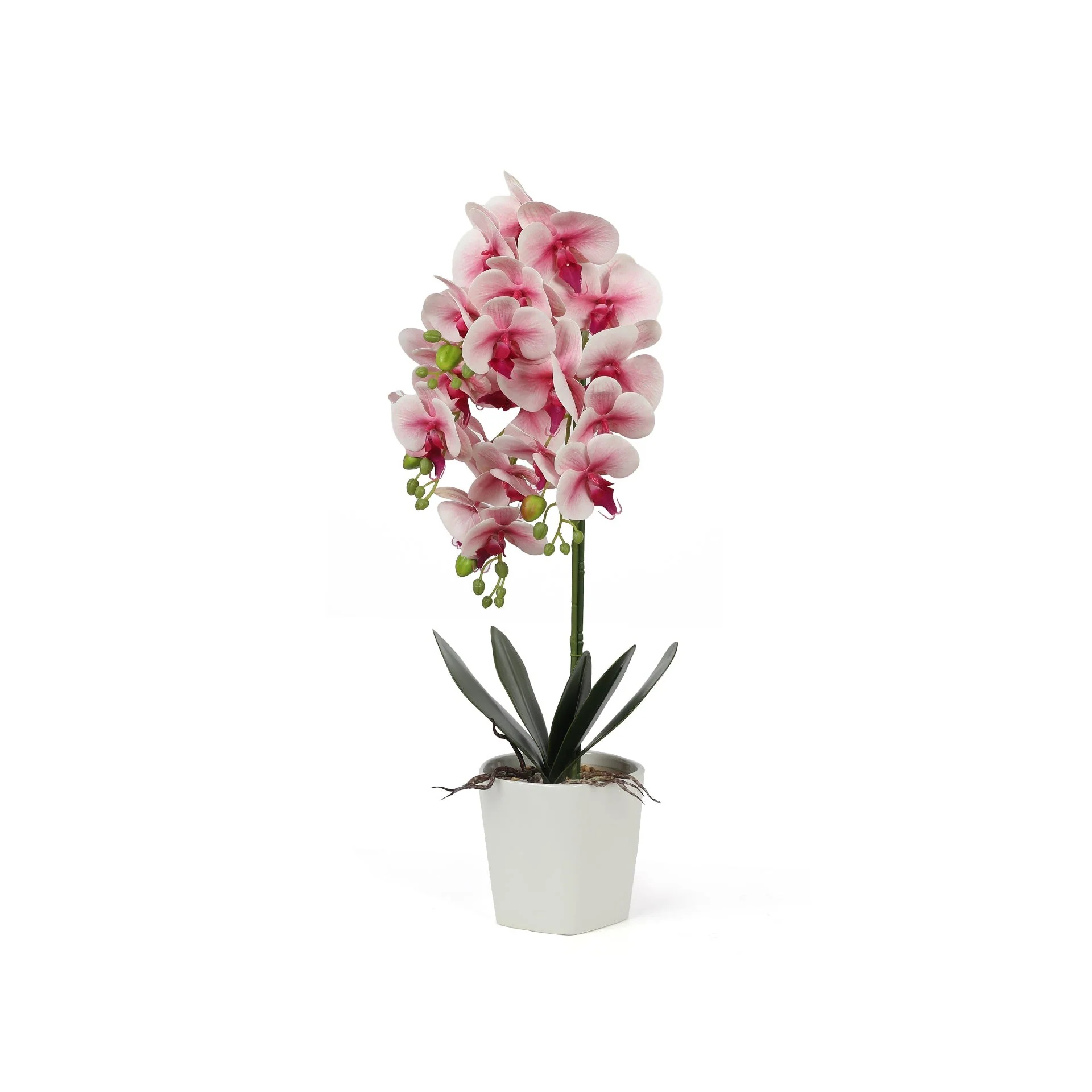 Artificial Orchid with Pot Pink 70cm