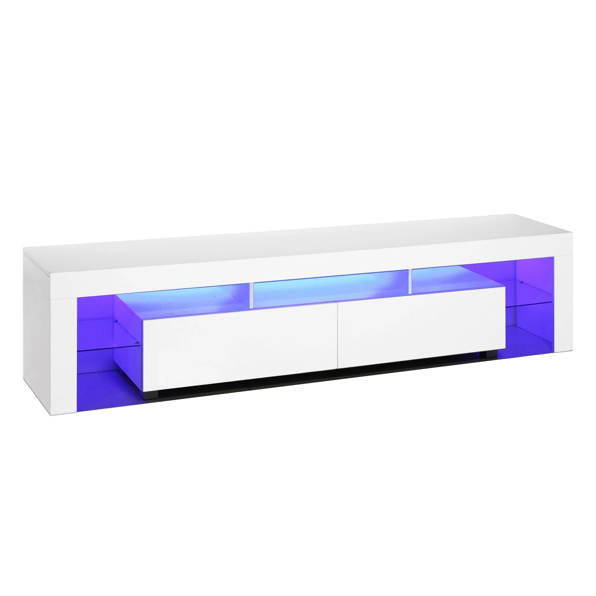 Arvada 2m LED Entertainment Unit - White - Image 14