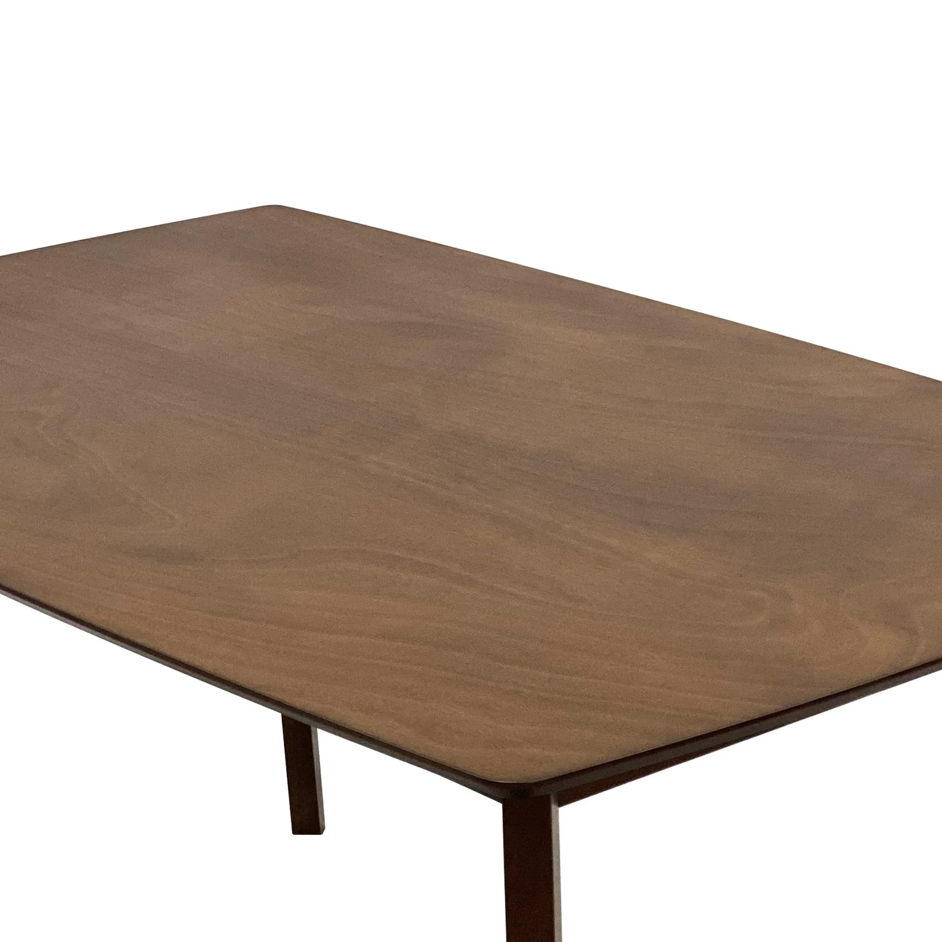 Ascot 6 Seater Dining Table - Walnut - Image 4
