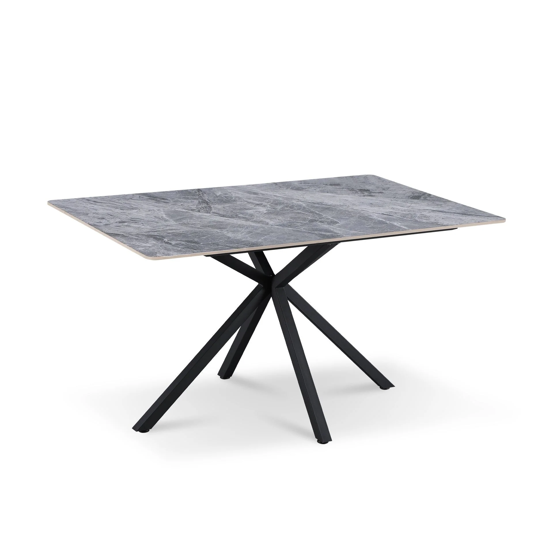Asher Rectangle Ceramic Dining Table 140 X 90cm - Image 6